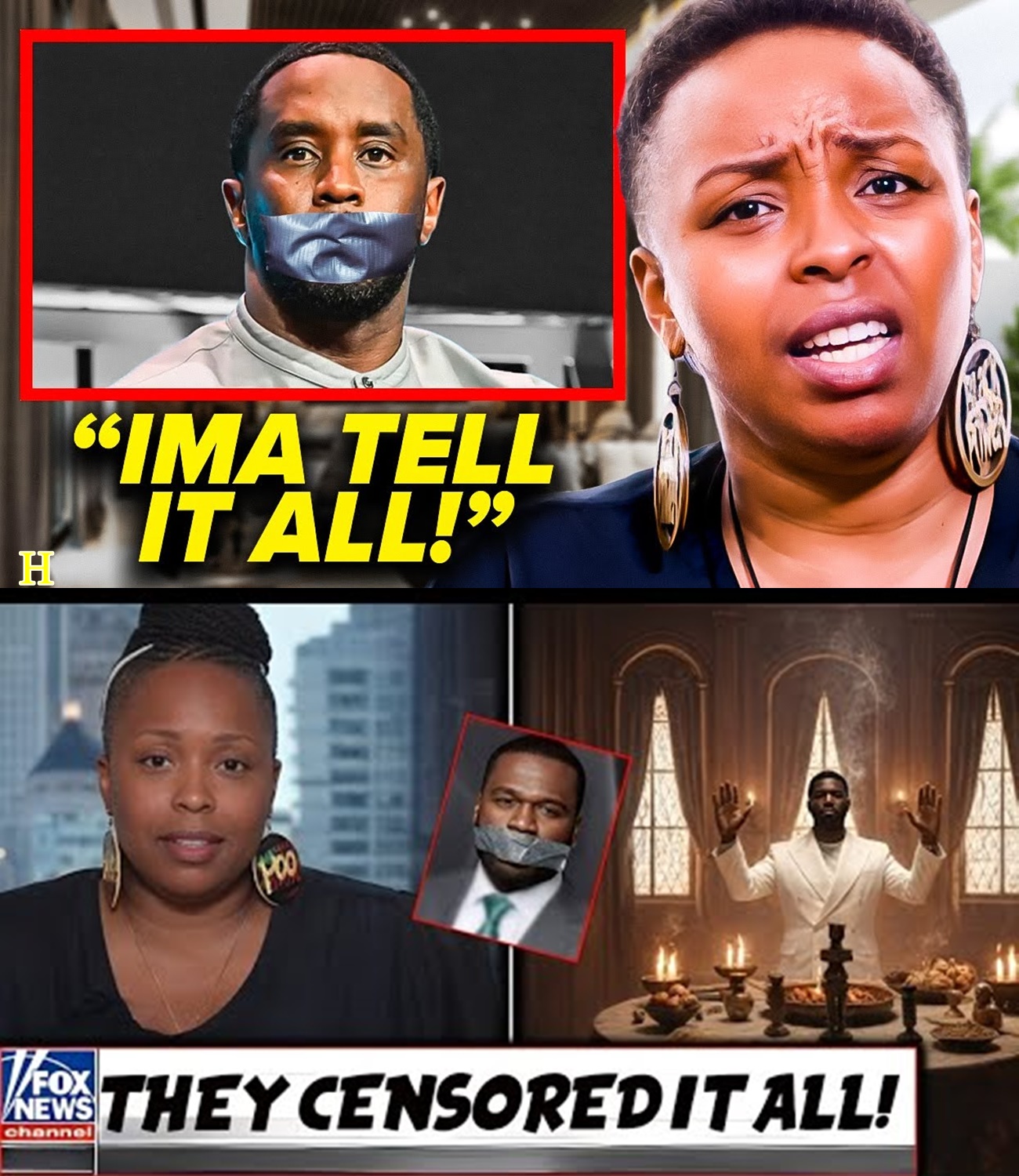 Jaguar Wright EXPOSES Netflix’s SHOCKING 50 Cent Tape Cut