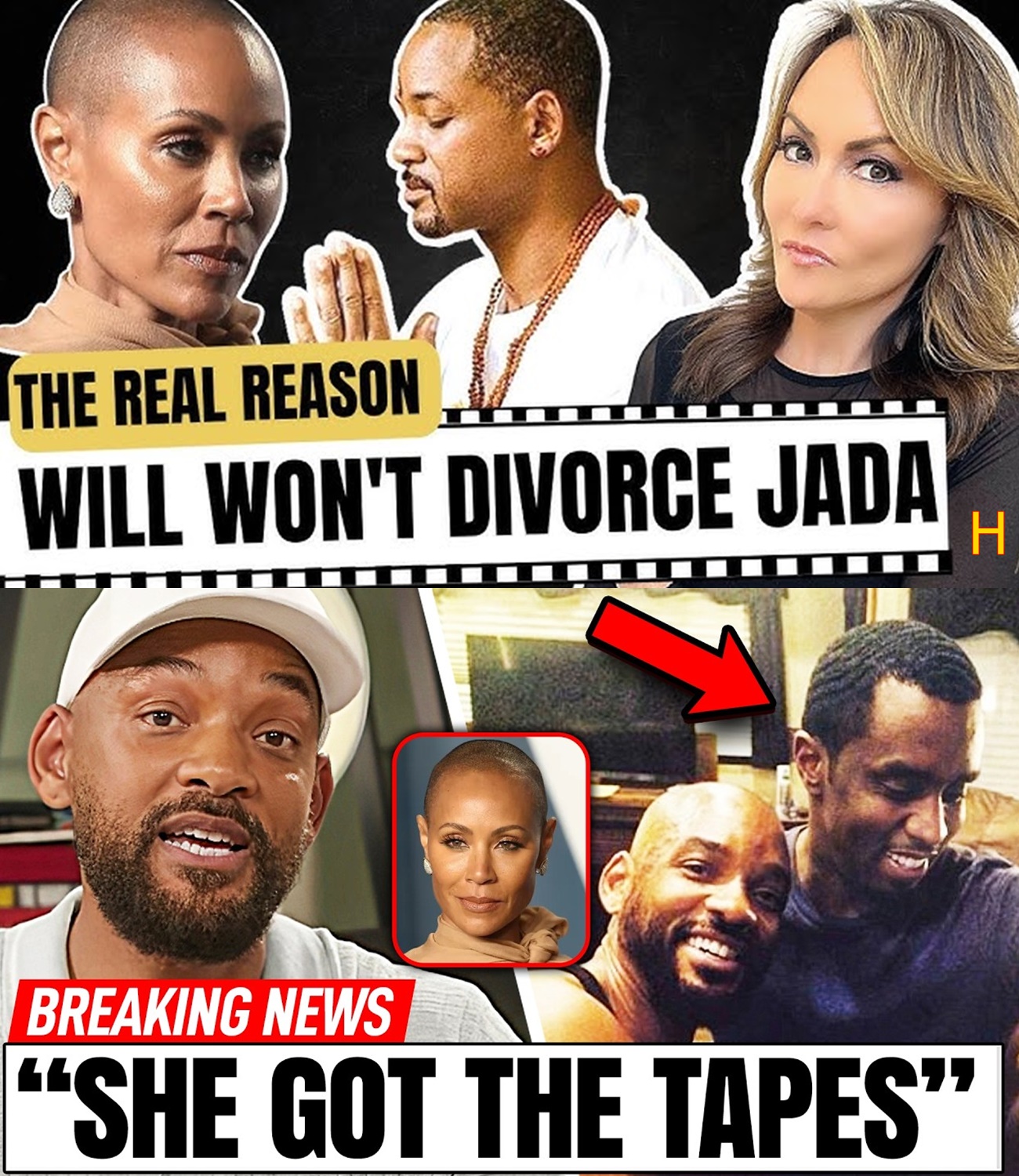 THE REAL REASON Why Will Smith Can’t Divorce Jada (Must See)