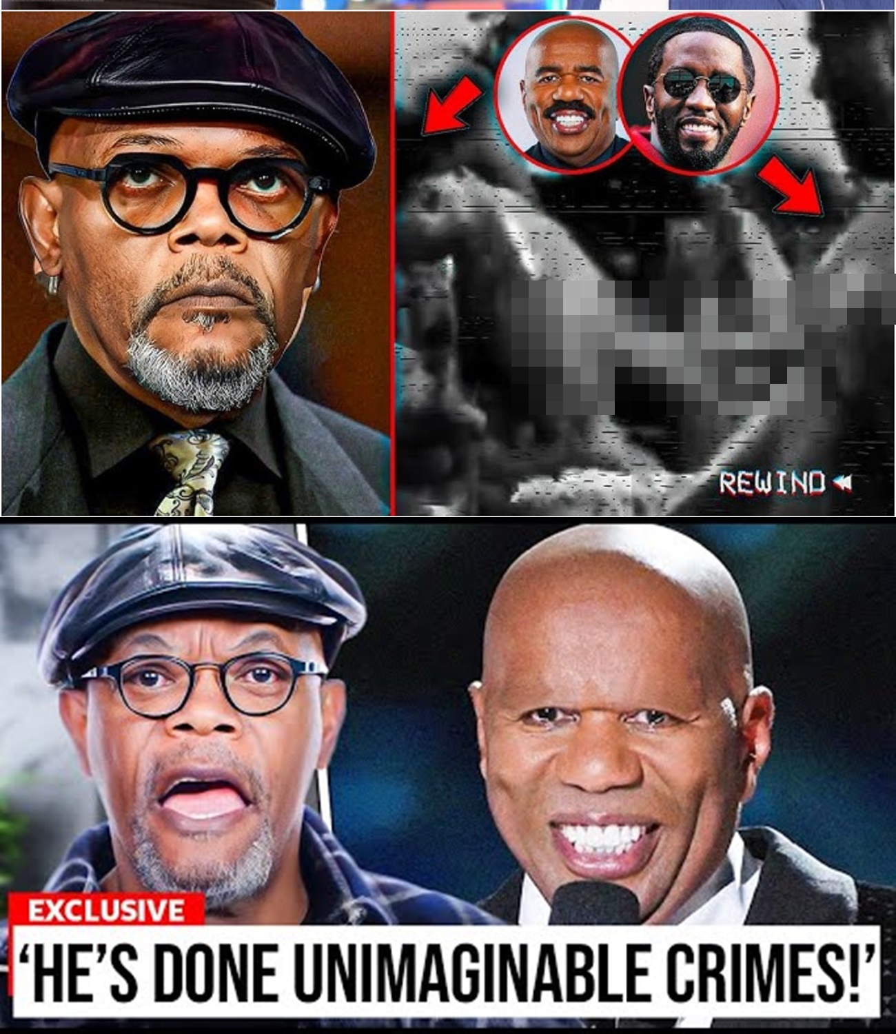 Samuel L. Jackson LEAKS SCARY Details About Steve Harvey’s Rise To Fame
