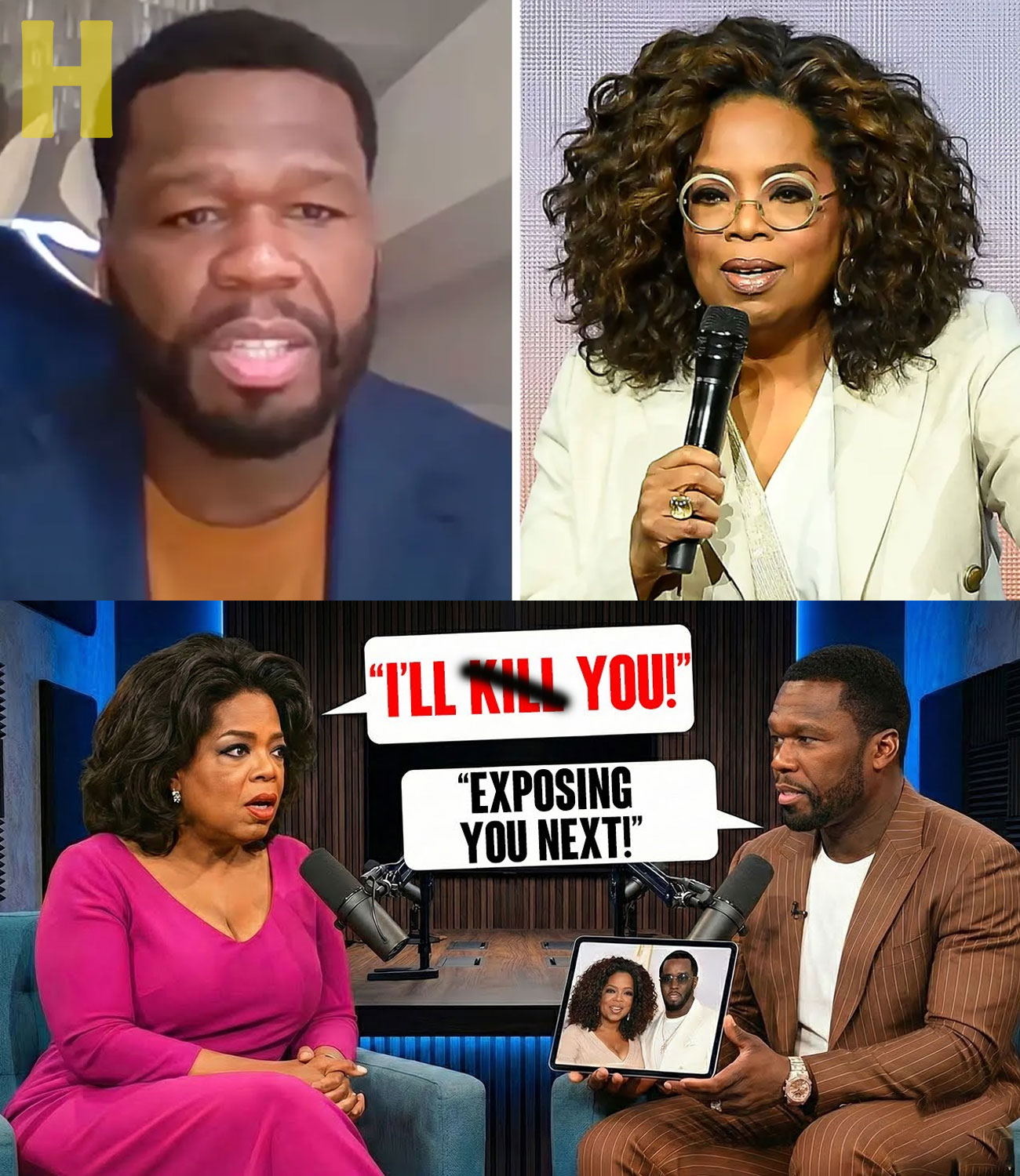 50 Cent Wil NEVER Speak About Oprah Again After This.