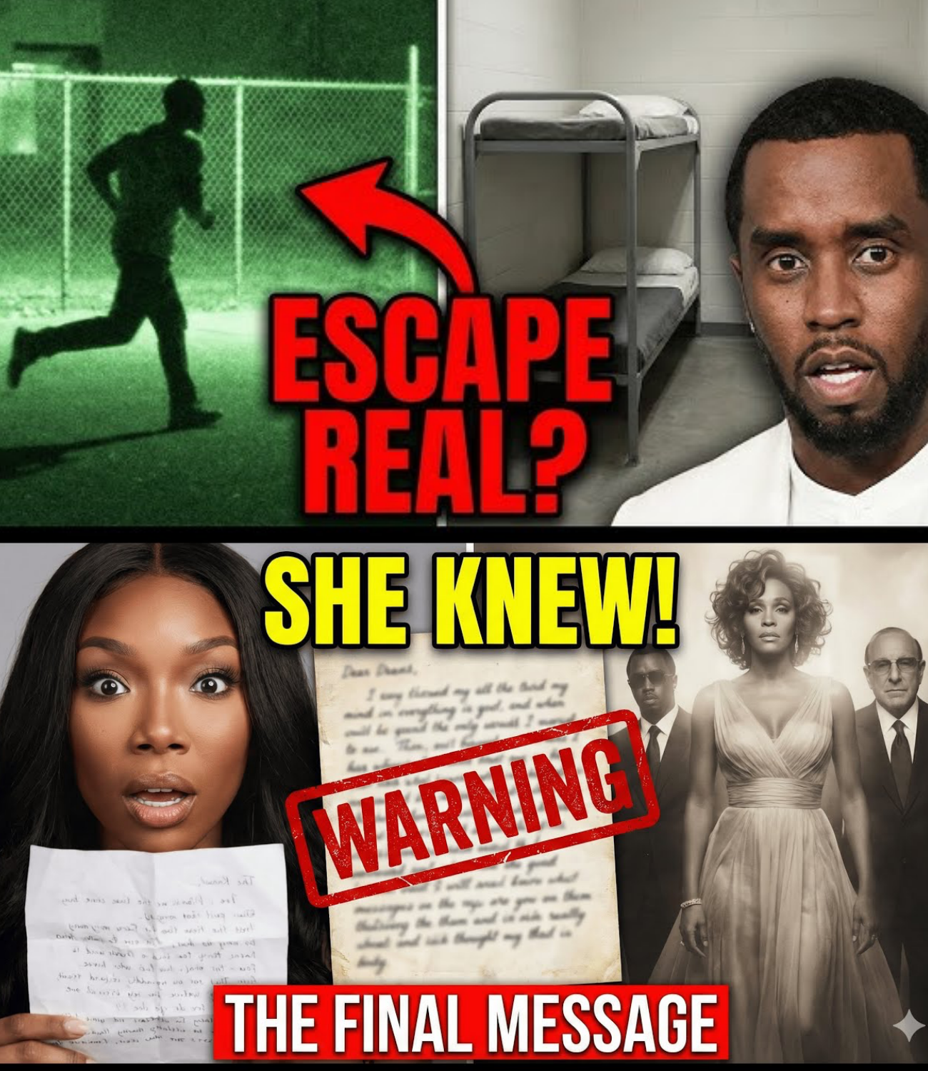 The “Death Clause” Exposed: Did Clive Davis & Diddy Profit From Whitney’s Tragic End?