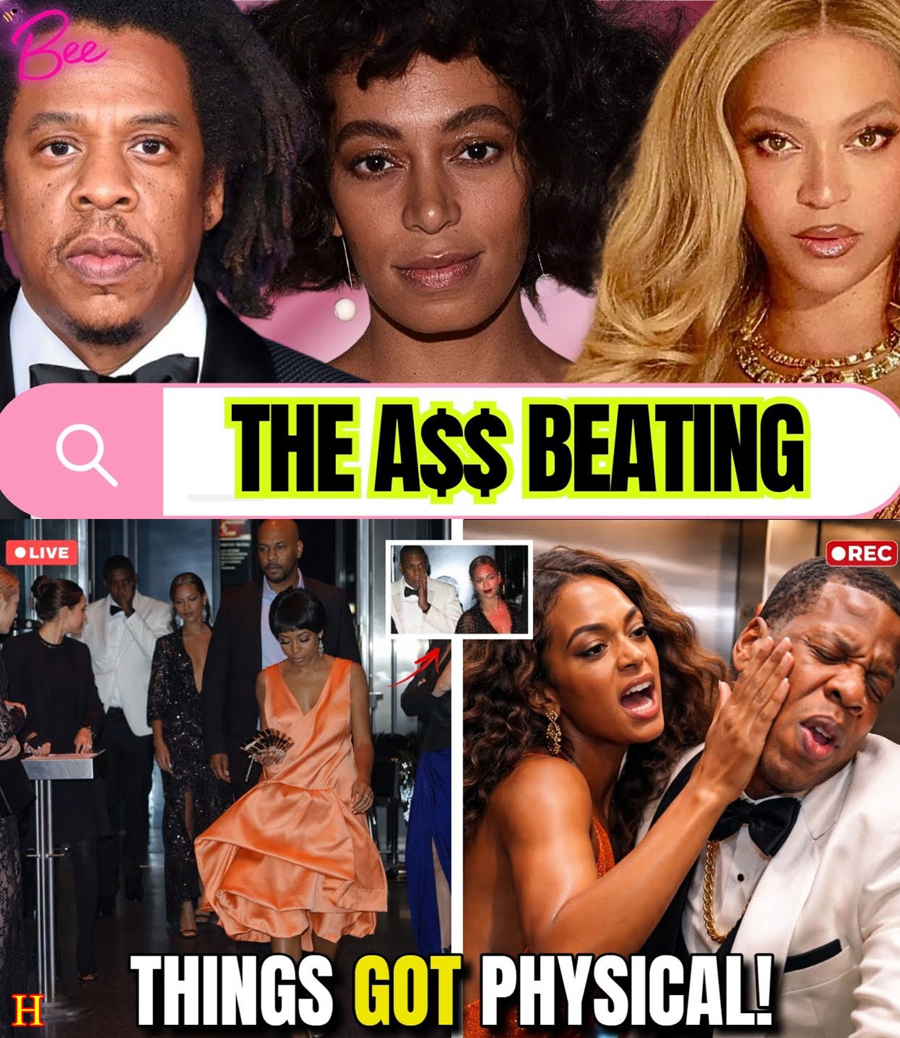 Solange SLAPPED Jay Z After He Got Too Close