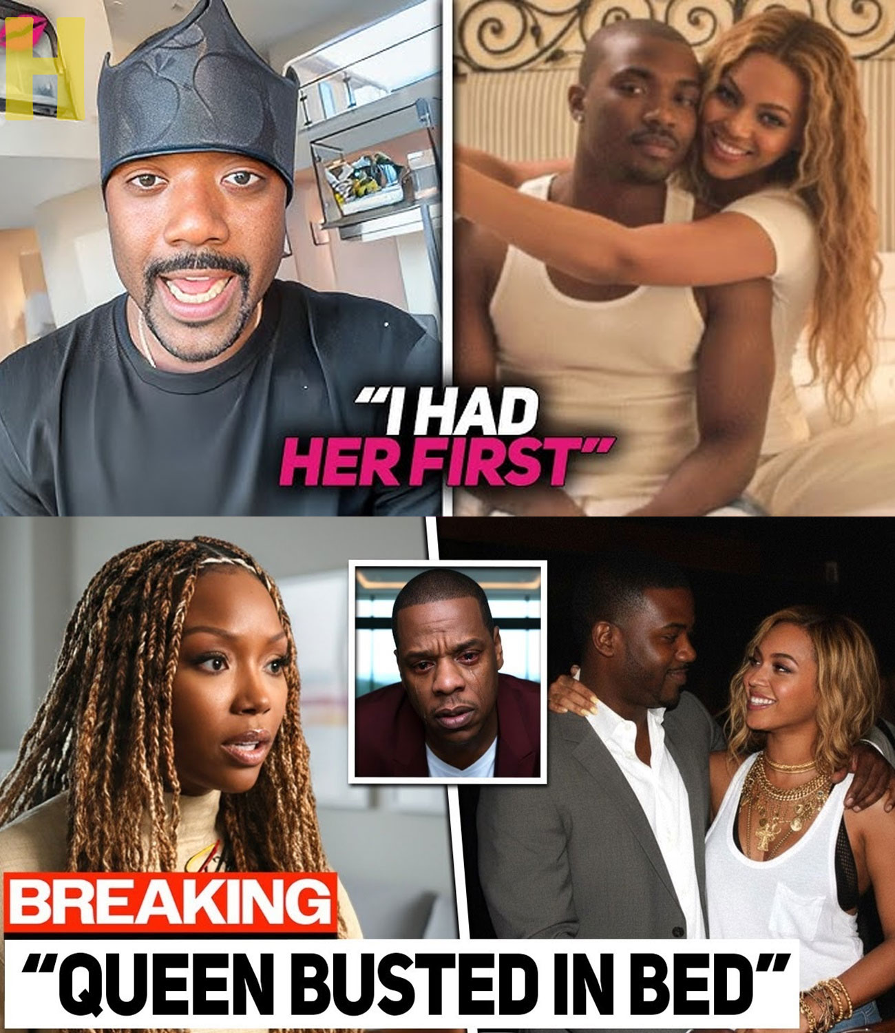 Beyoncé HUMILIATED — Brandy Caught Her In Bed With Ray J.