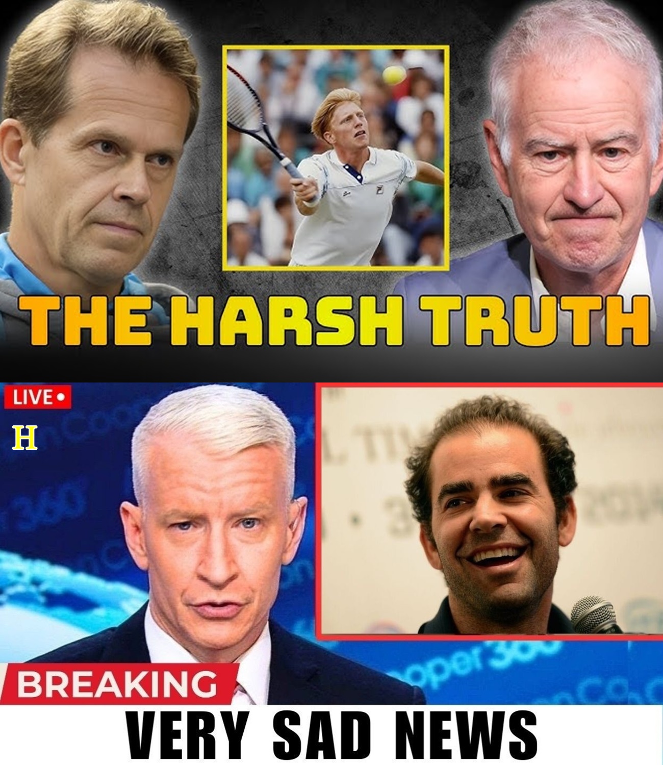 Pete Sampras Lived A Double Life For 30 Years, And No One Knew—Until Now