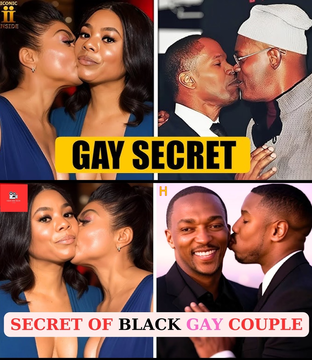 25 Black Gay Couples in Hollywood | Then and Now.