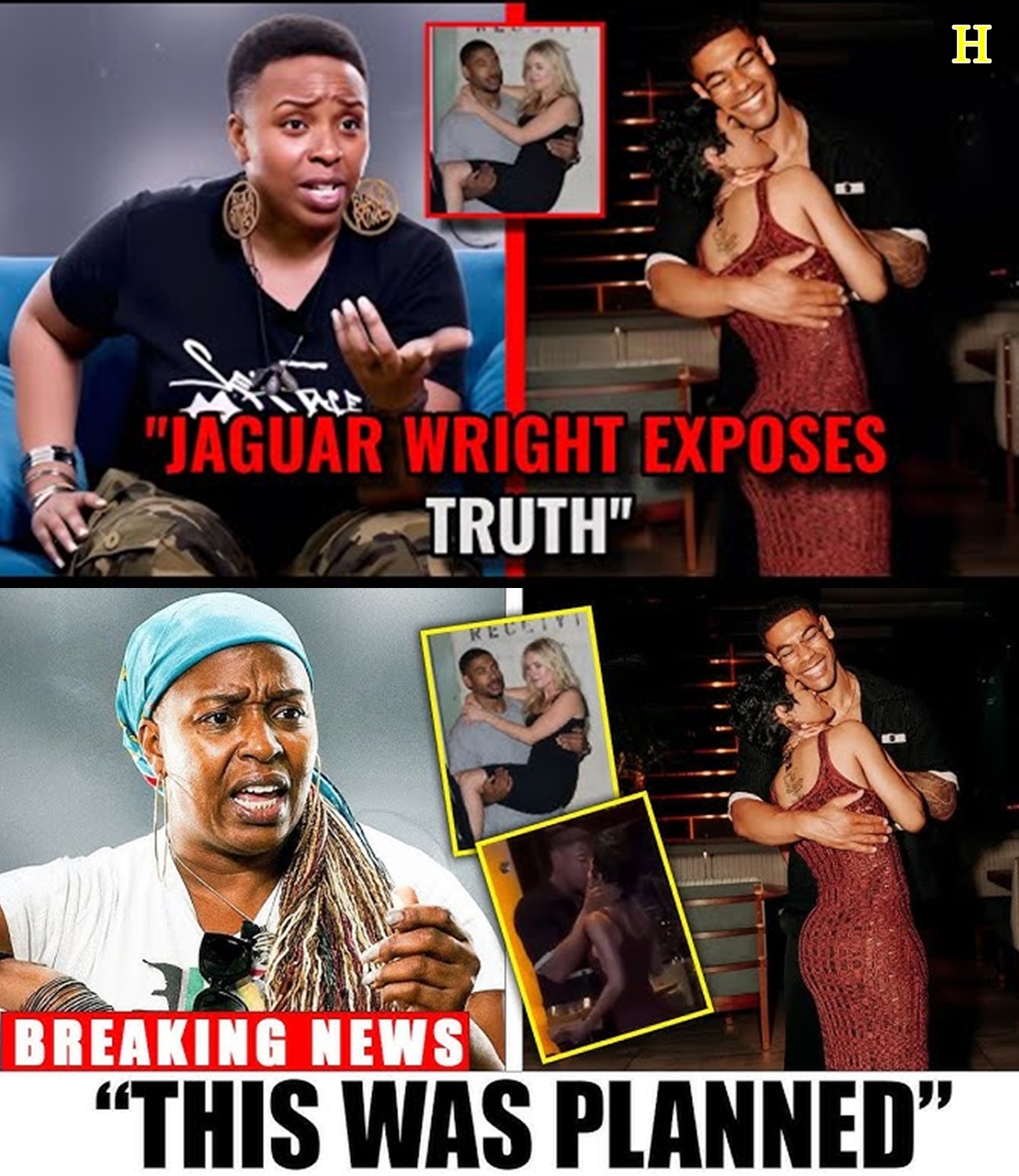 Jaguar Wright EXPOSES What REALLY Happened Between Teyana Taylor & Aaron Pierre!