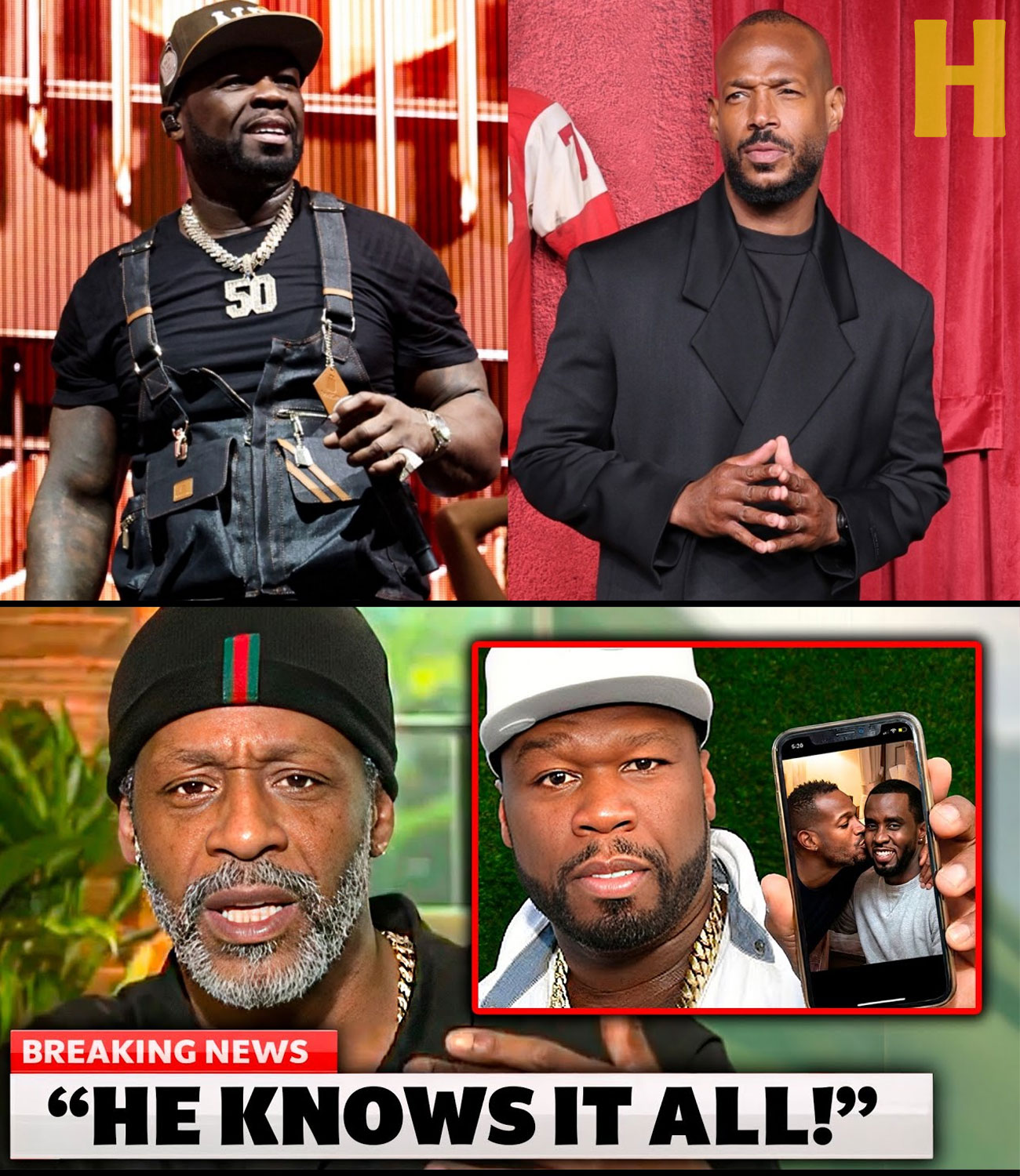Katt Williams Reveals Why Marlon Wayans Is TERRIFIED of 50 Cent!