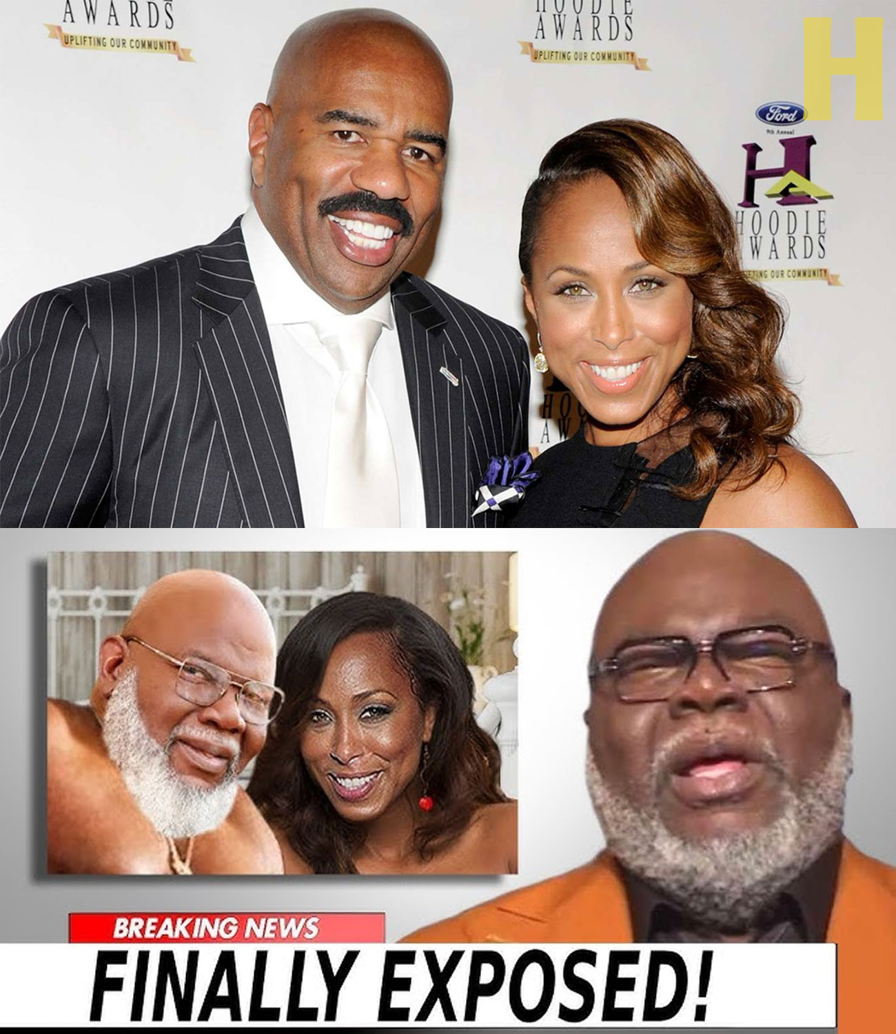 Pastor T.D. Jakes FINALLY Exposed as Marjorie’s Lover… & Steve Harvey KNEW.
