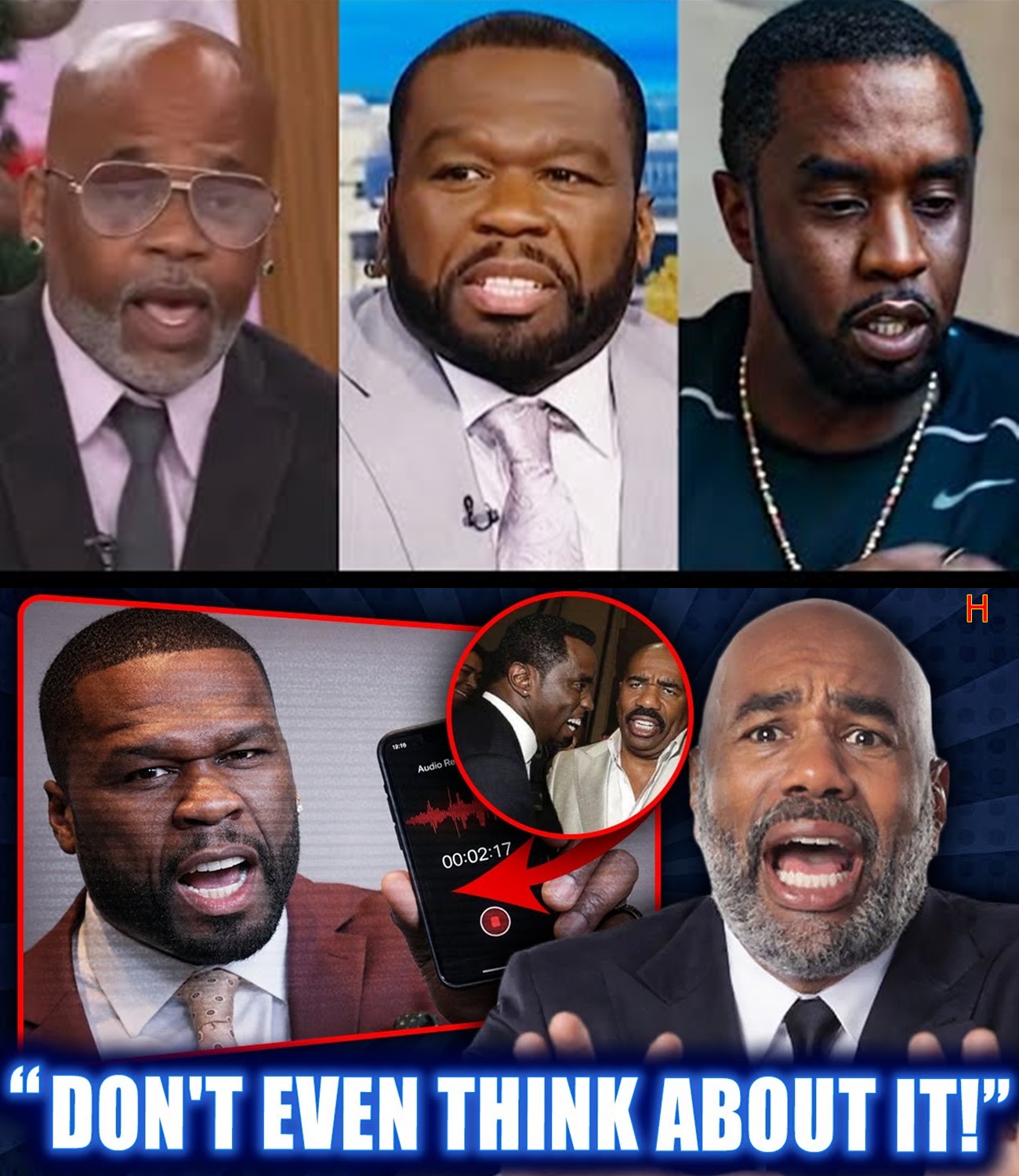 Steve Harvey’s WORST NIGHTMARE: 50 Cent’s Doc Will DESTROY Him!