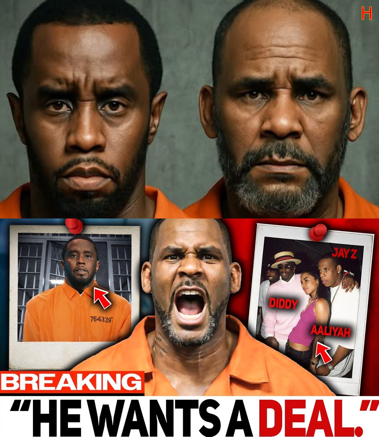 R. Kelly BREAKS His Silence On Diddy & Jay-Z (It’s Getting DARK!)