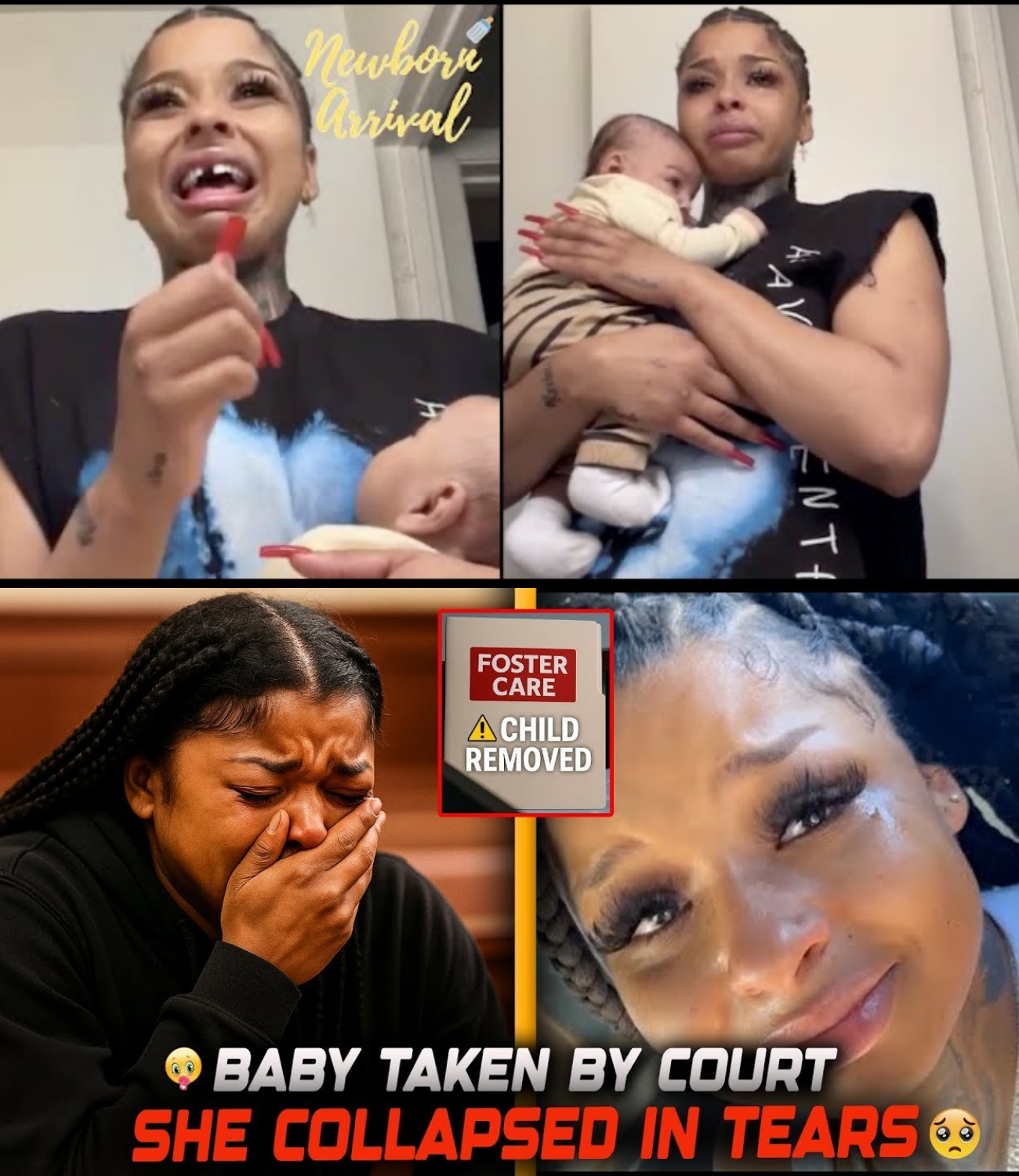 Chrisean Rock BREAKS DOWN as Court Takes Baby Jr — Final Verdict STUNS Everyone