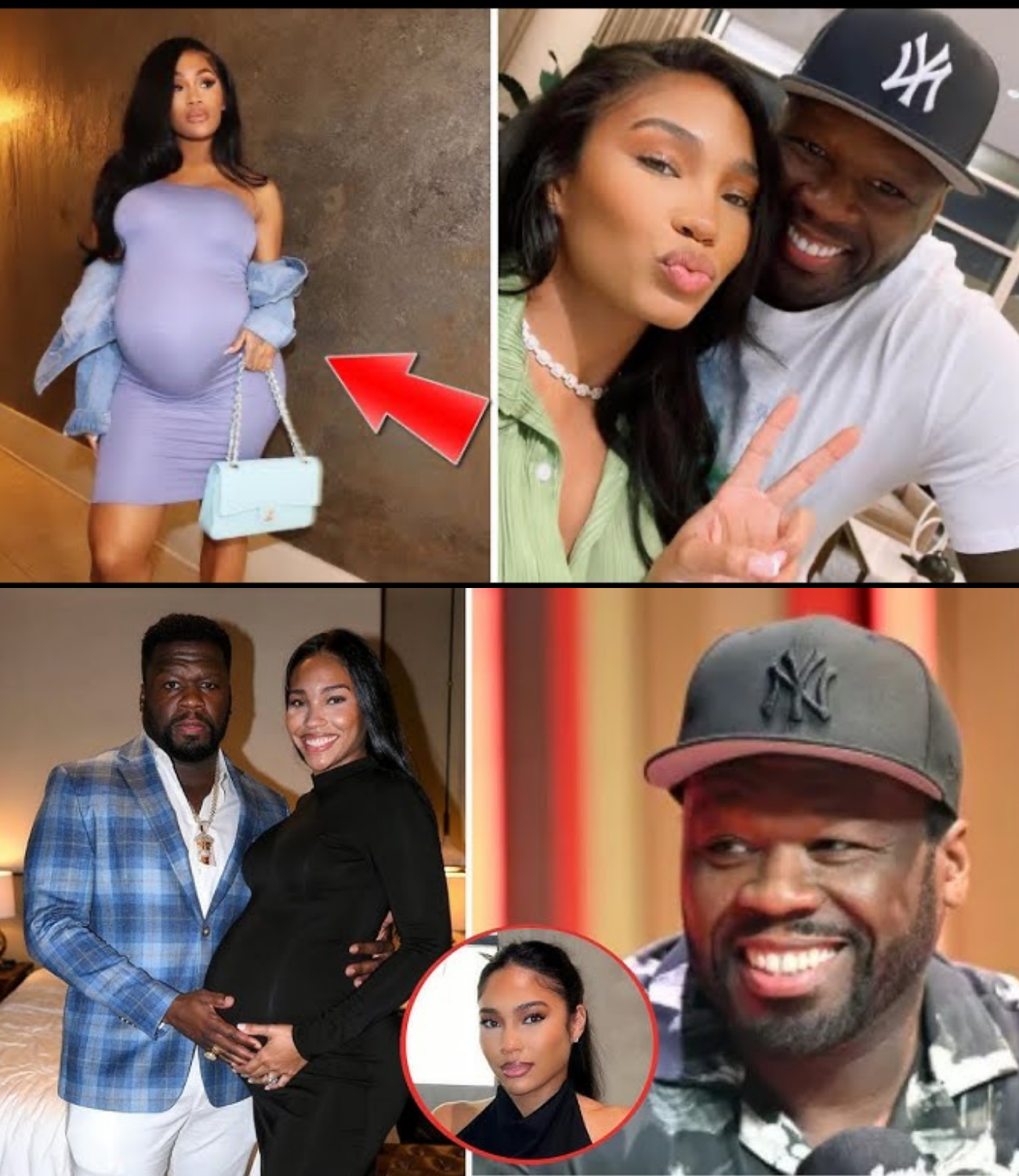 Congrats! 50 Cent and Partner Cuban Link Announce They’re Expecting Their First Child Together