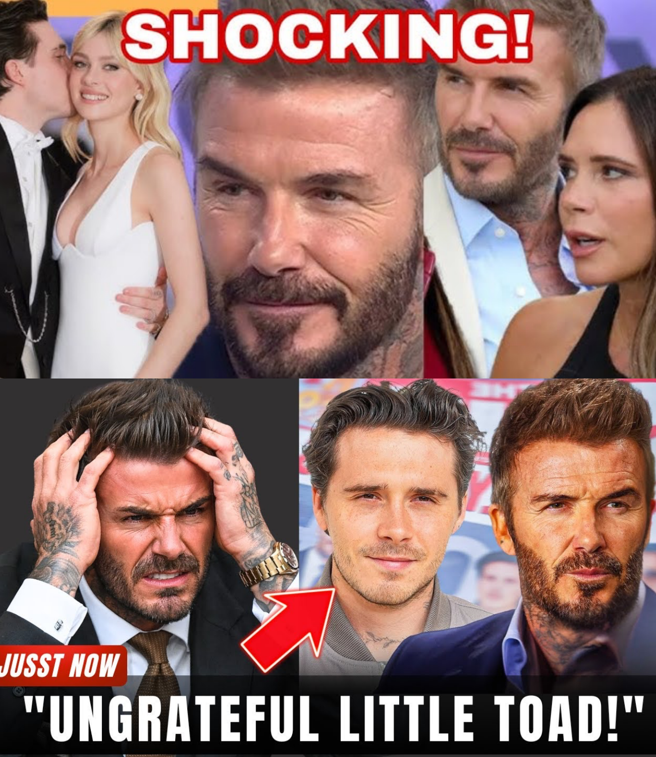 At 50, David Beckham Finally Opens Up About Brooklyn Beckham…And It Was Truly Tragic