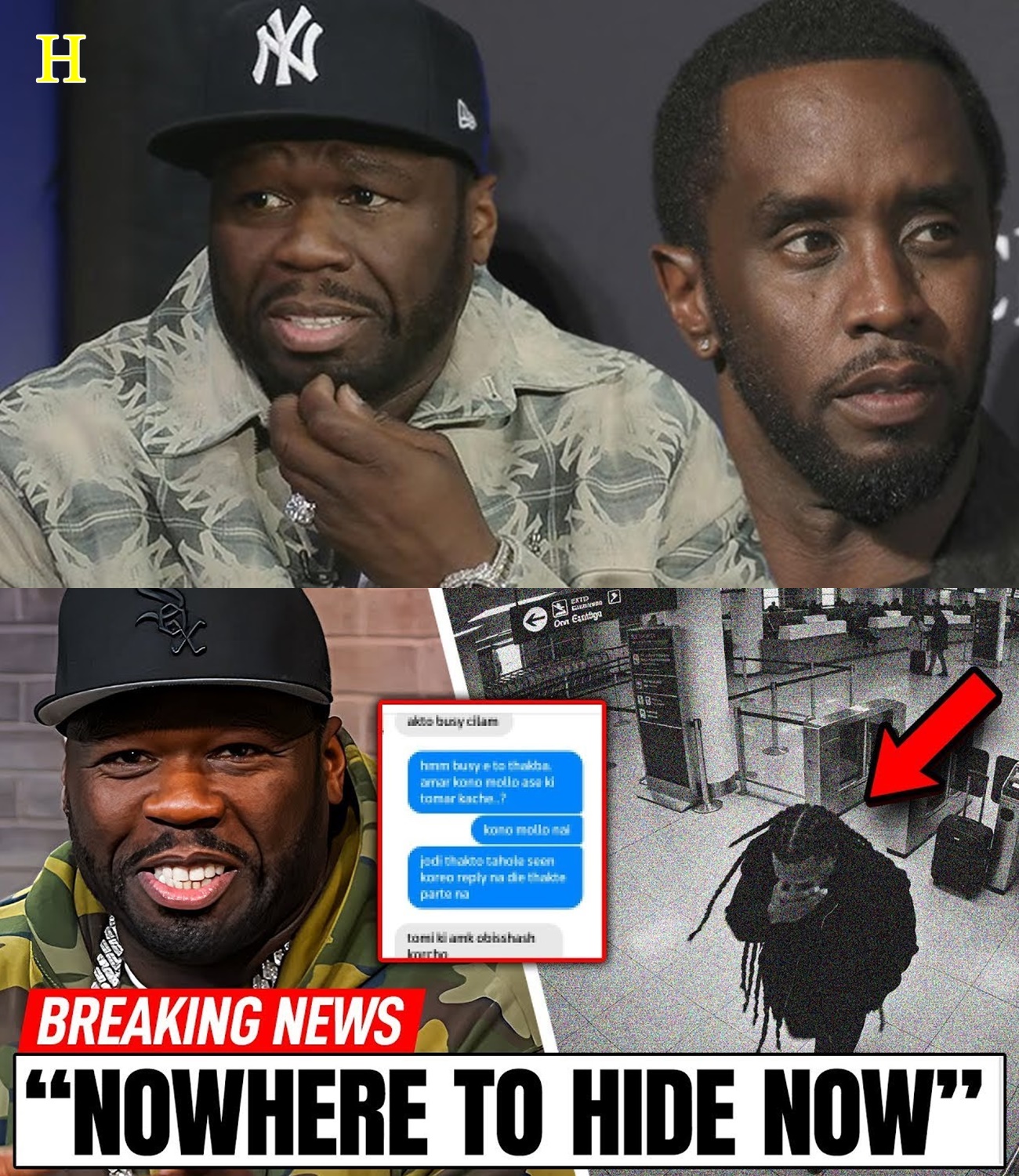 50 Cent EXPOSES Private Diddy Messages Jay-Z REACTION Sends Shockwaves!