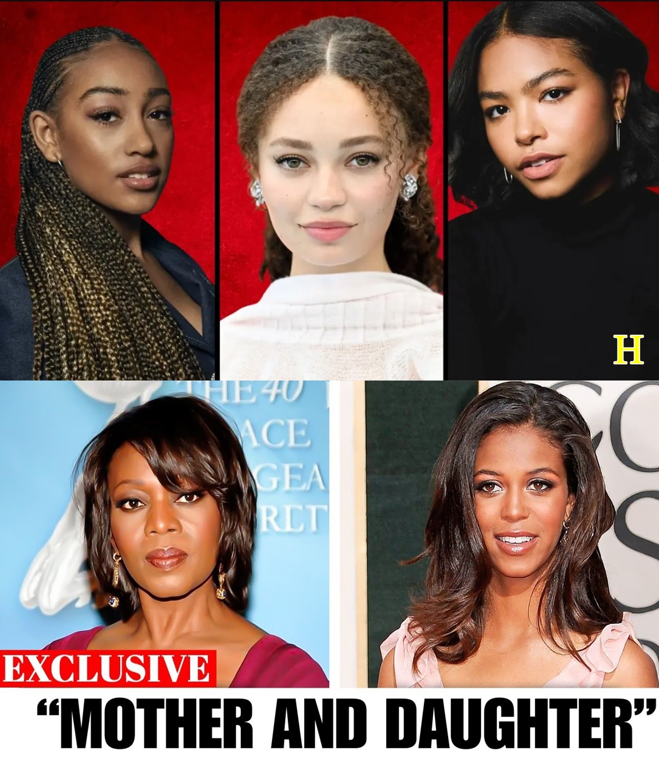 25 Daughters of The Most Attractive Black Actresses
