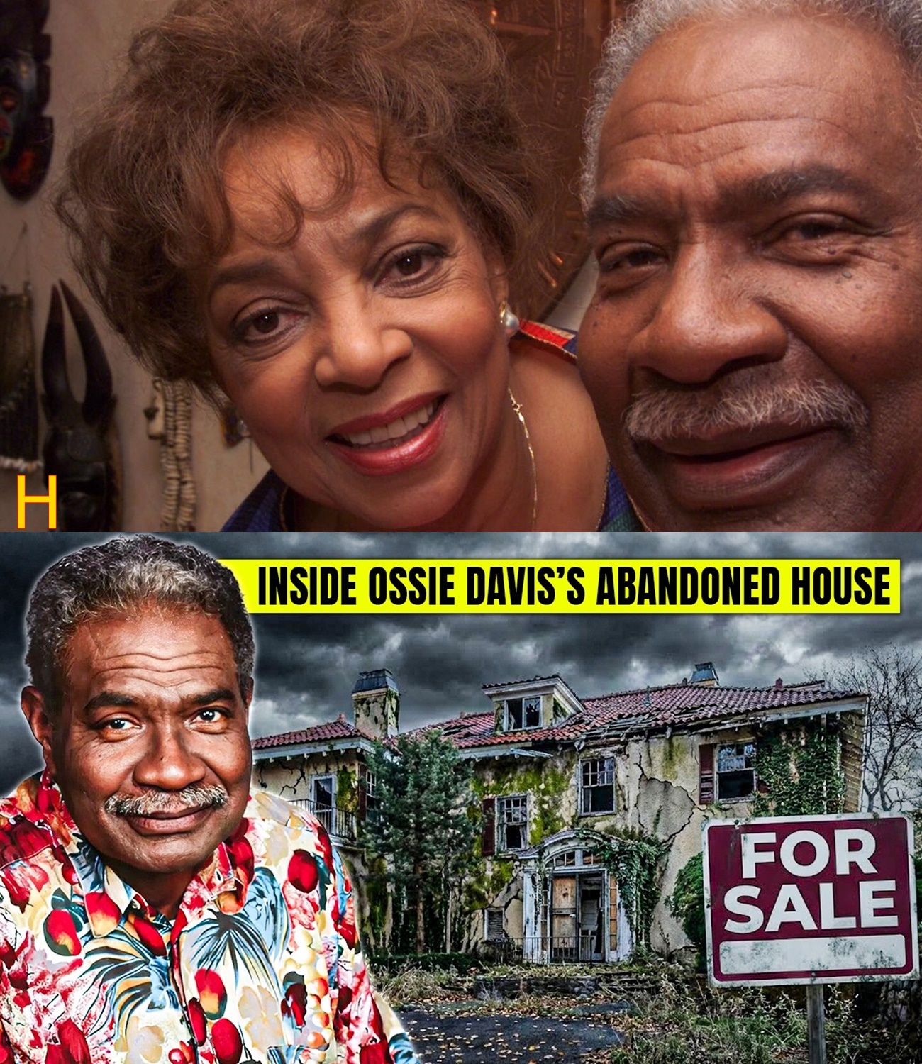 Inside Ossie Davis’s Abandoned Mansion ★ TRAGIC DEATH, Lover, Family & Fortune