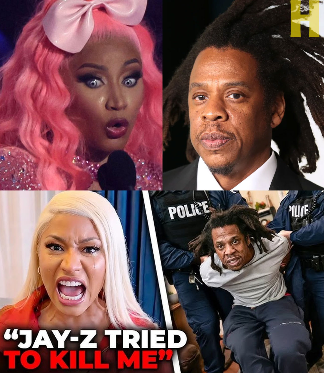 Feds Arrest Jay-Z After New Murder Attempt On Nicki Minaj.