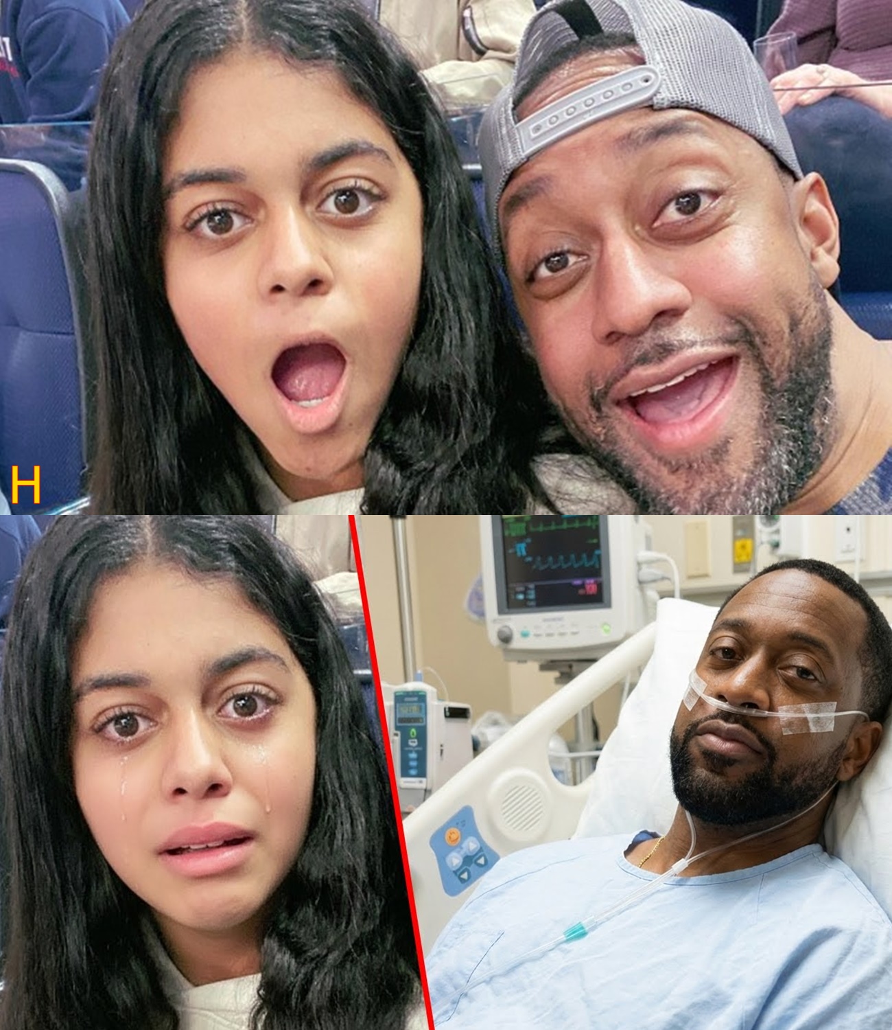Jaleel White receives a leukemia diagnosis his daughter breaks down in tears