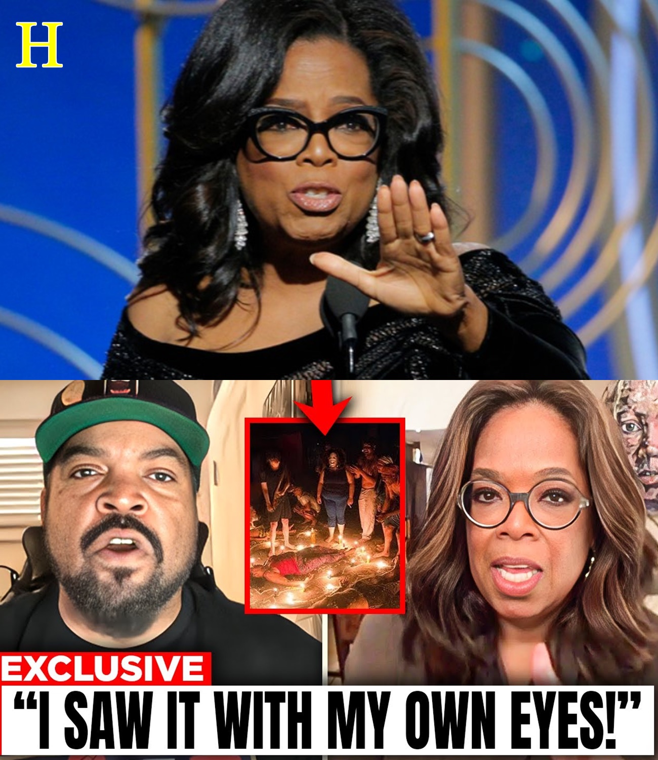 Oprah Winfrey GOES NUTS As Ice Cube REVEALS Dark Secrets?!!