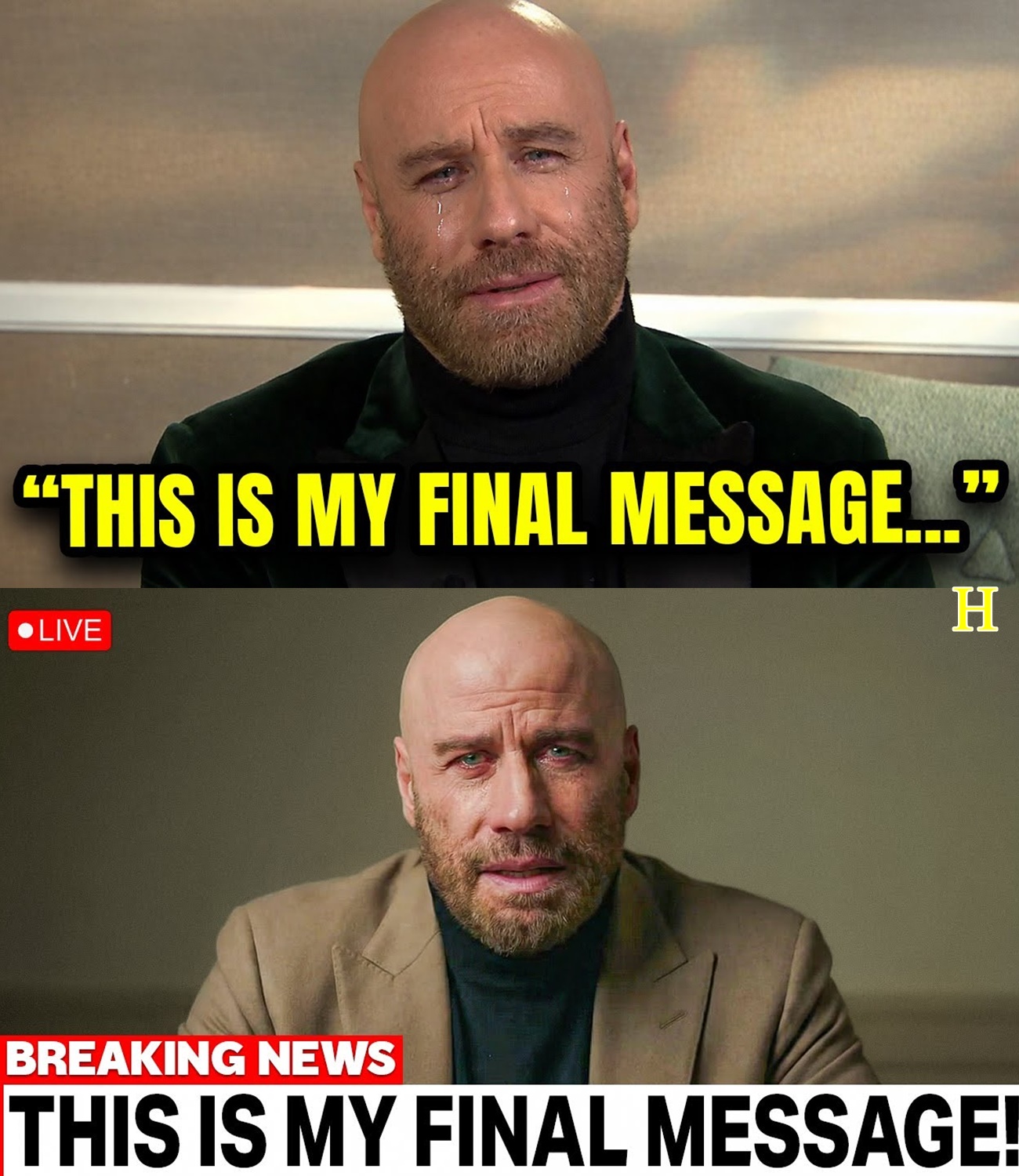 At 71, John Travolta’s Quiet Goodbye After a Lifetime of Fame, Loss, and Silence