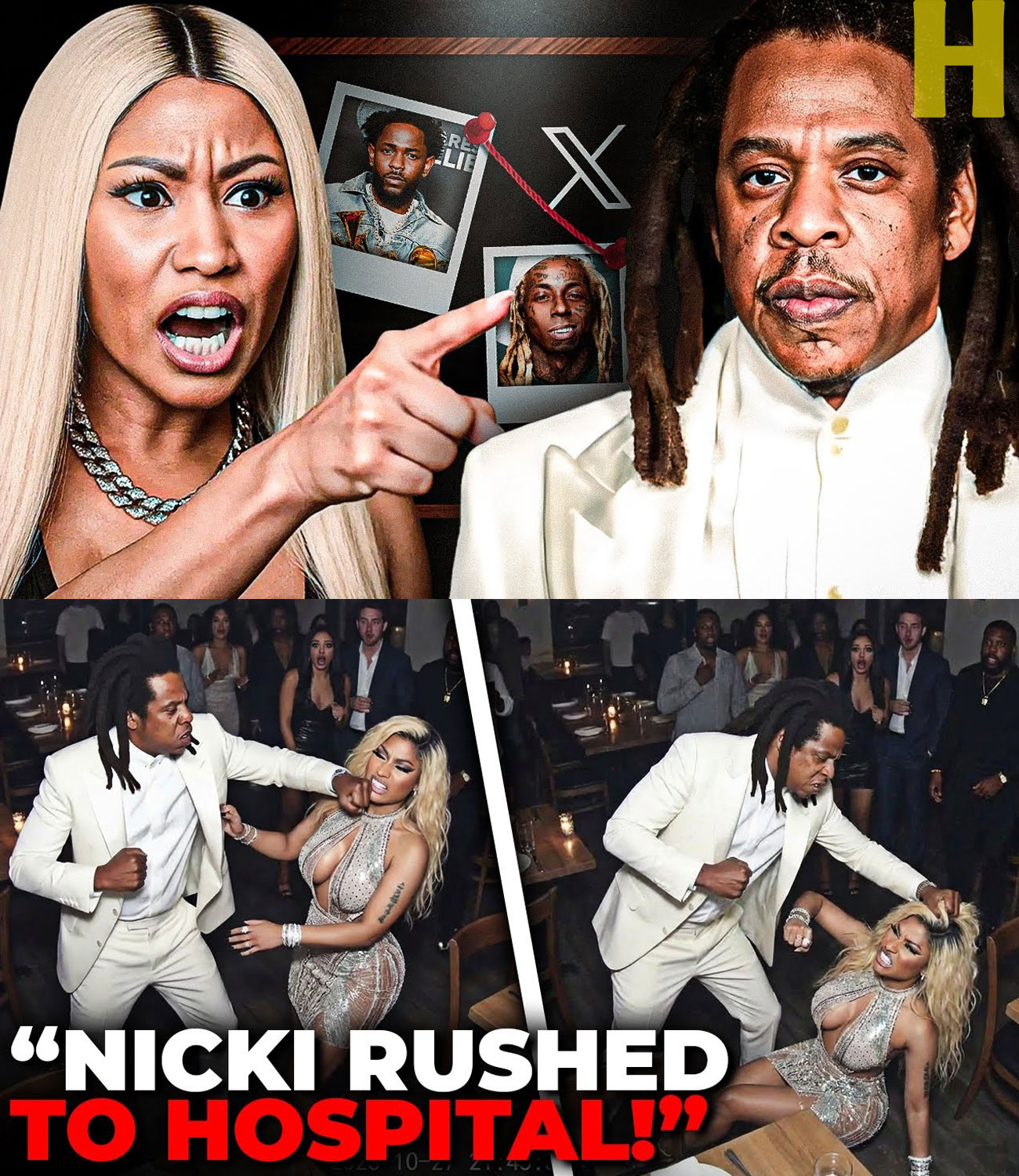 New Fight Footage Between Nicki Minaj & Jay-Z Goes Viral…