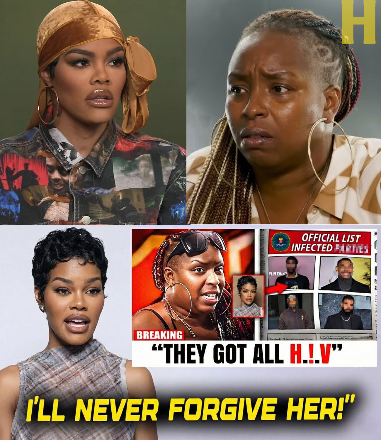 Teyana Taylor Explodes After Jaguar Wright Exposes explosive Health Allegations.