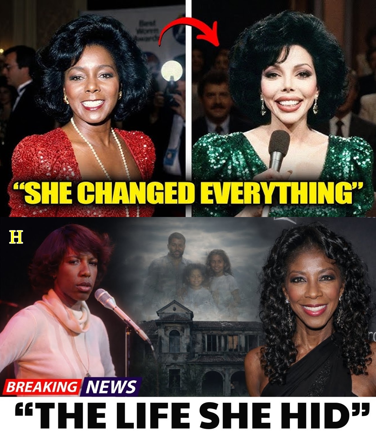 Natalie Cole’s Abandoned House, Lovers, Children, Tragic Death & Net Worth Left Behind