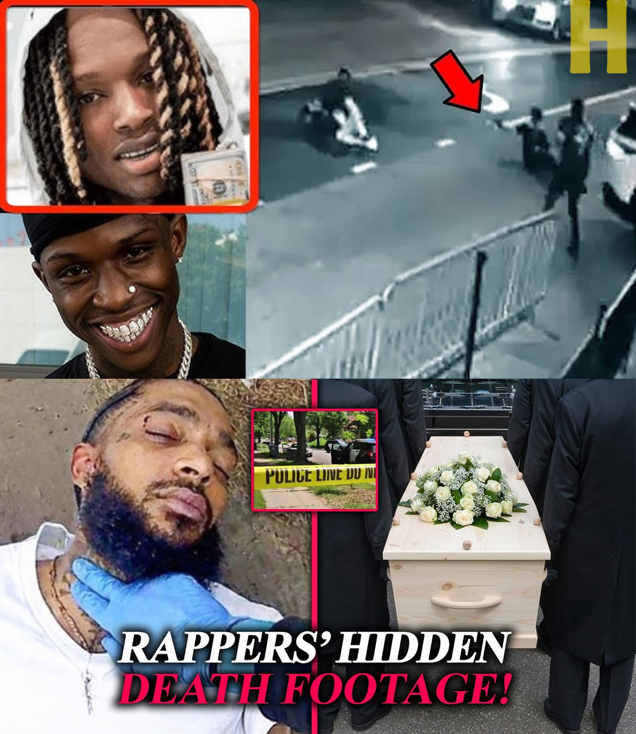 Never-Before-Seen Bodycam Footage of Fallen Rappers!
