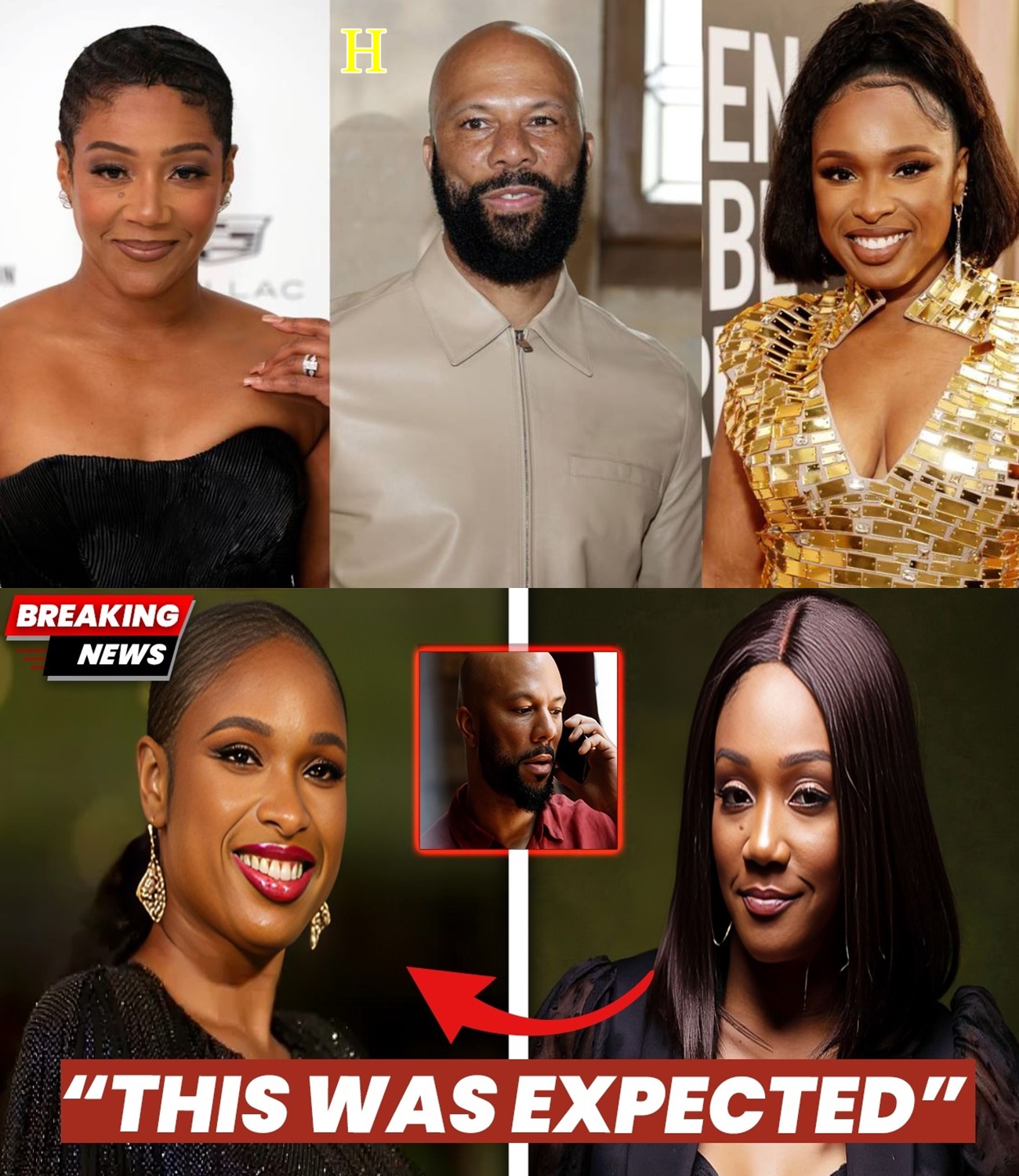 Tiffany Haddish Speaks Out After Jennifer Hudson’s Shocking Common Revelation