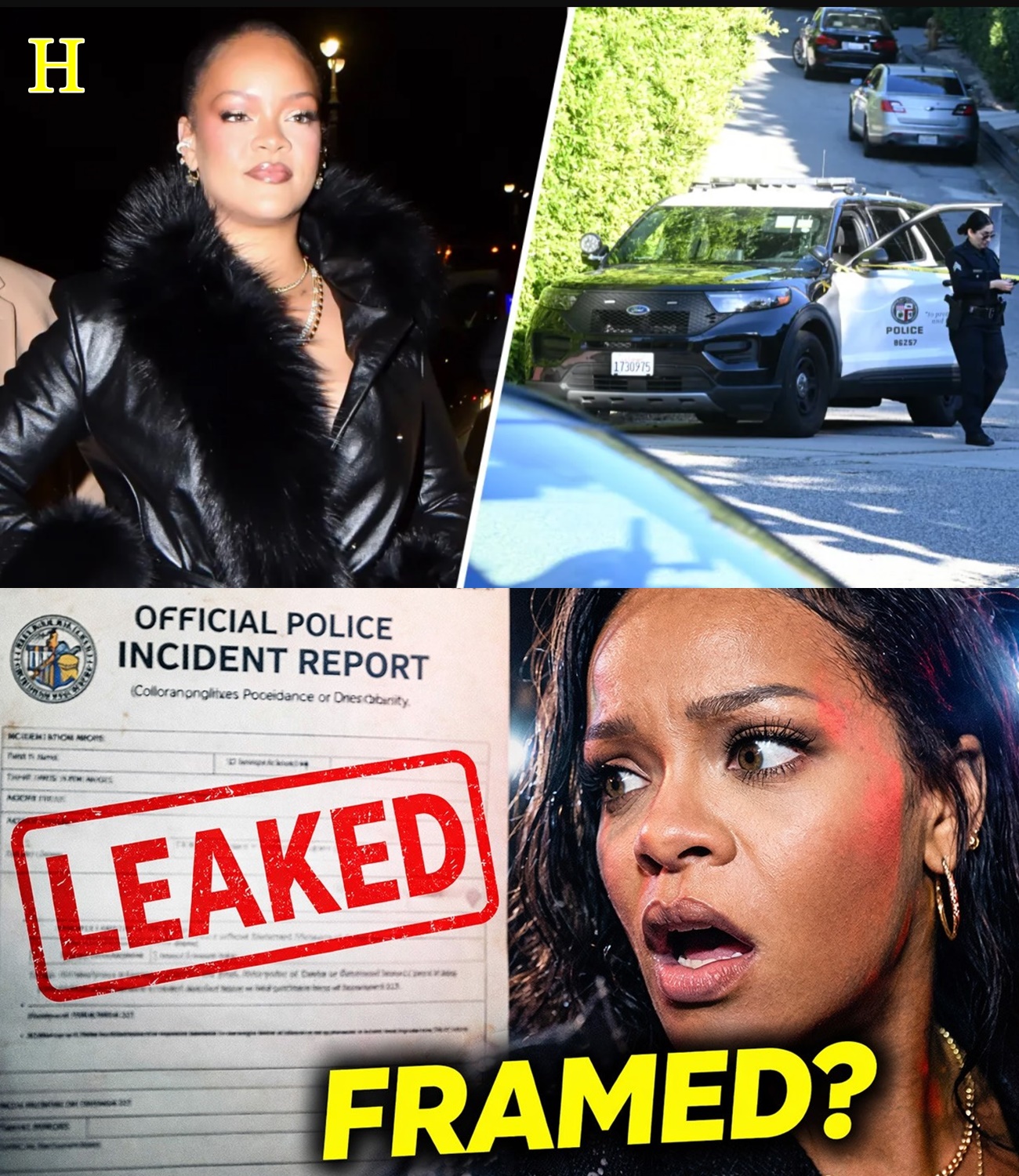 Rihanna Named As GETAWAY DRIVER In LAPD Leak (Fans Shocked)