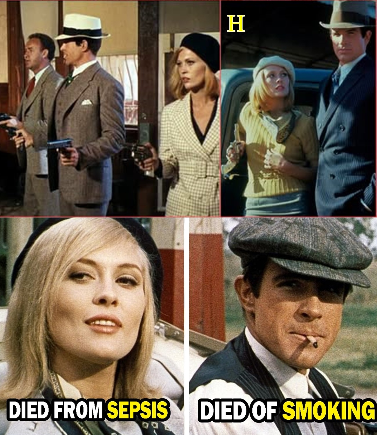 Bonnie and Clyde (1967) Cast Then and Now, The cast is tragically old!!