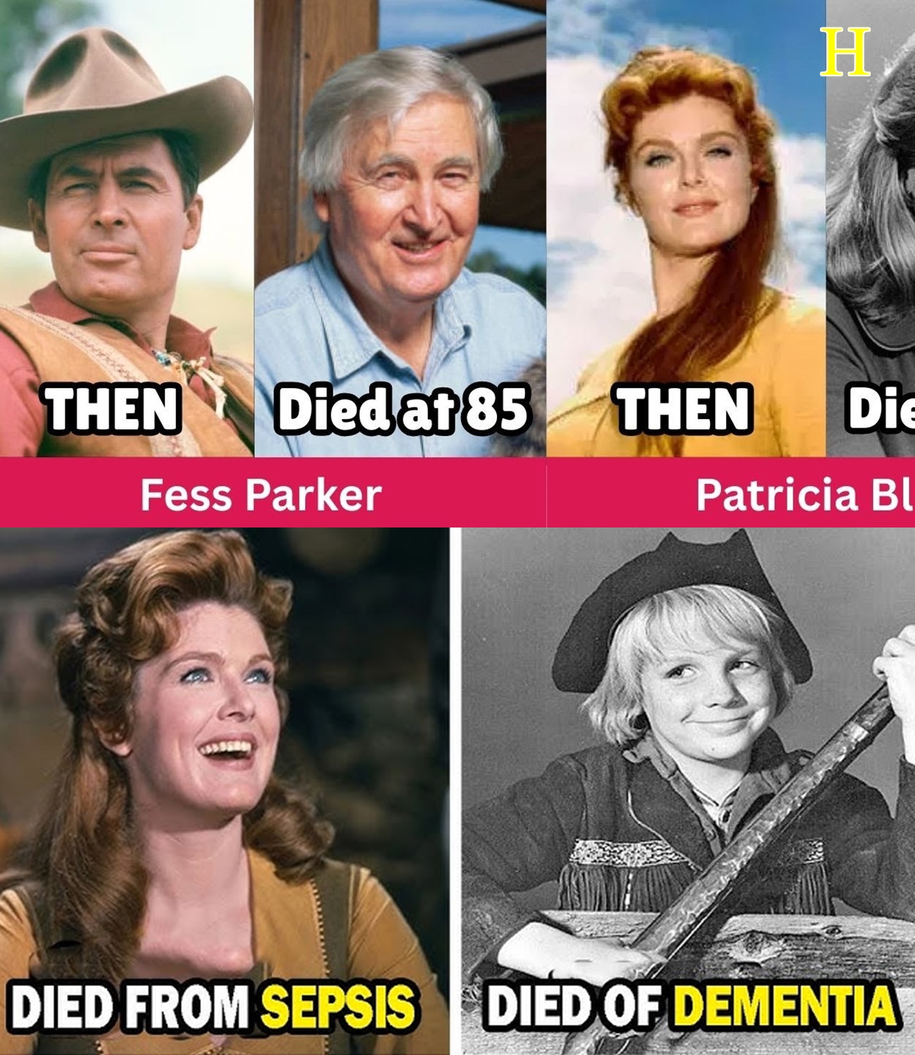 DANIEL BOONE 1964 Cast THEN AND NOW 2026, All the cast members passed away!