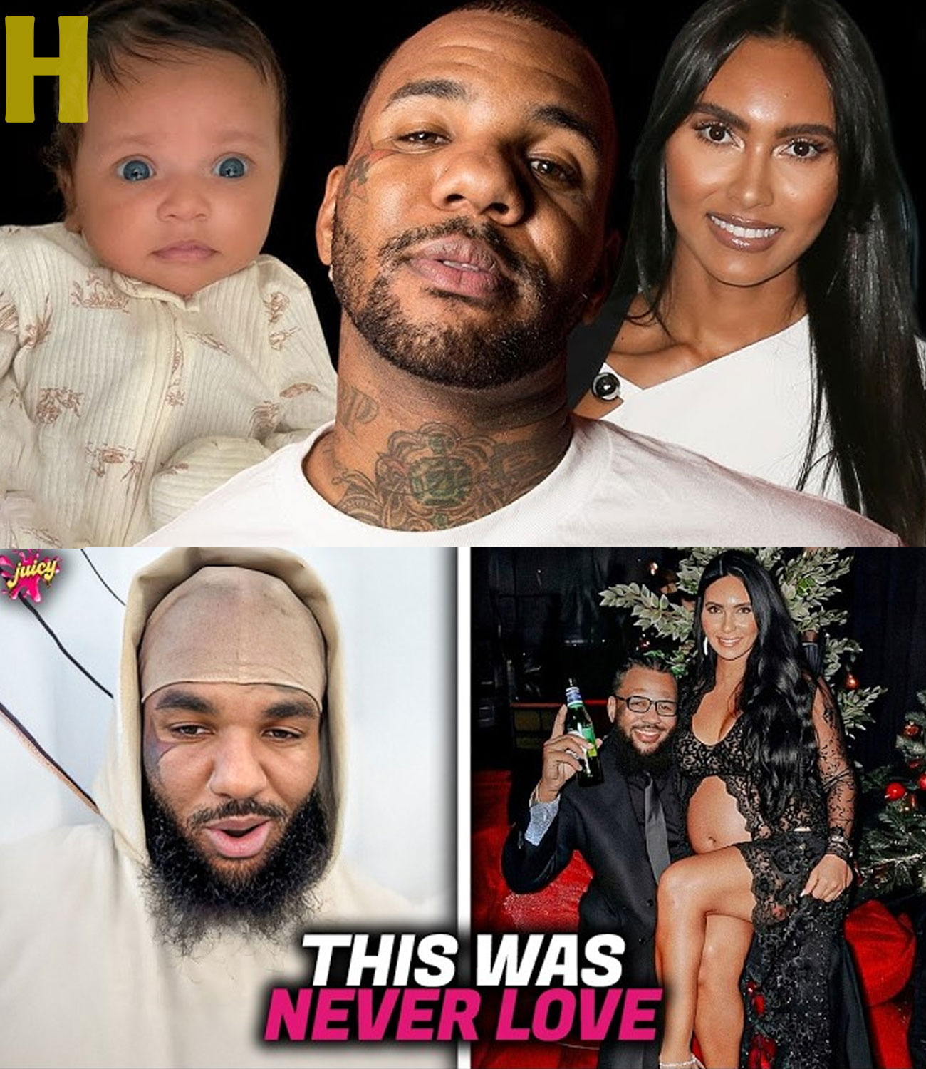 The Game Reveals He Used Evelyn Lozada’s Daughter to Have a Baby.