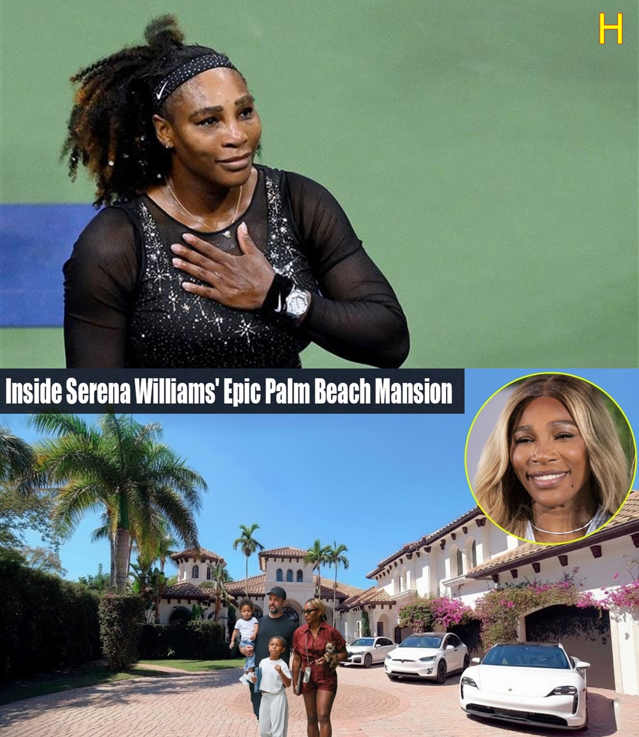 Serena Williams’ Epic Palm Beach Mansion at 44, Partner, Kids & Net Worth 2026