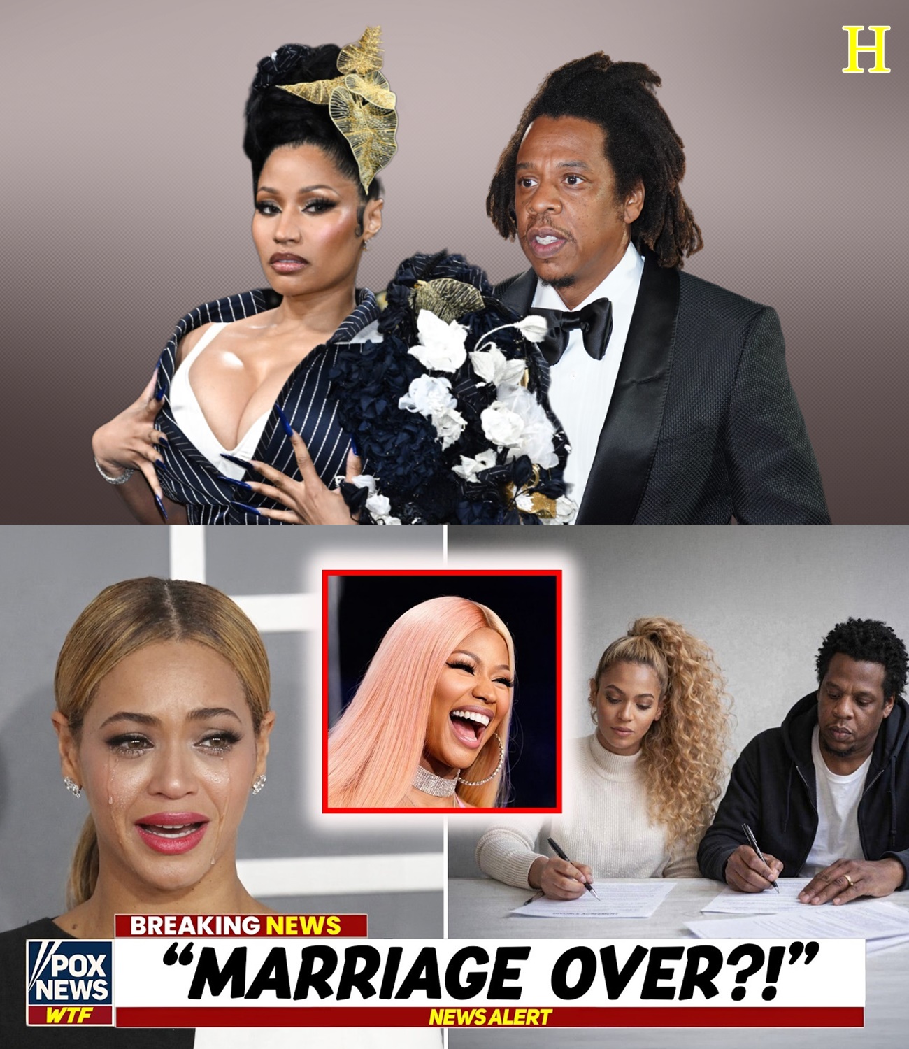 Nicki Minaj LAUGHS At Jay Z As Beyoncé Drops Divorce Bombshell!