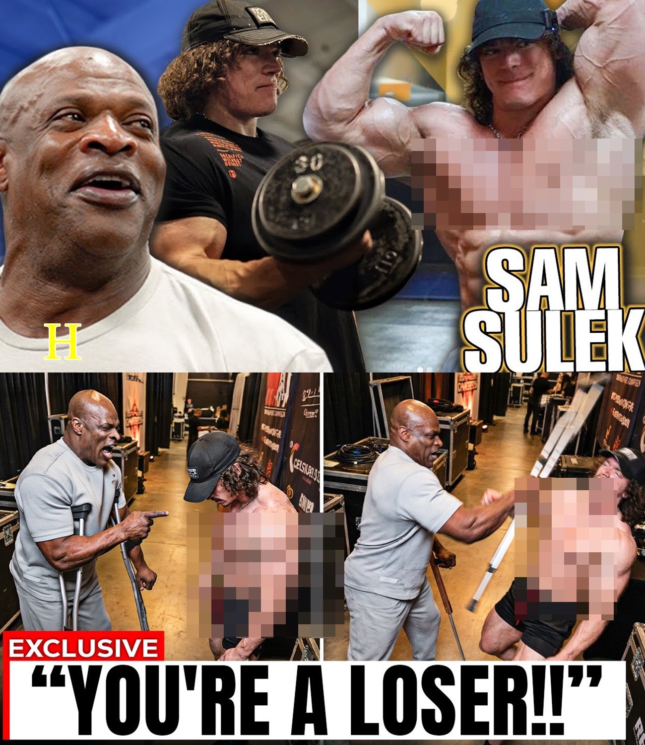 Ronnie Coleman DESTROYS Sam Sulek On Camera