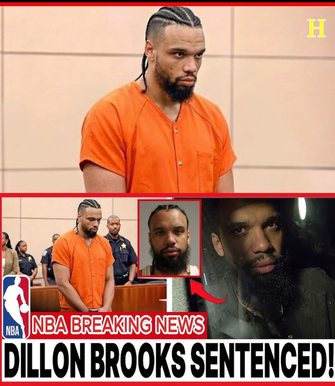 Dillon Brooks Gets Sentenced, Goodbye Forever NBA!