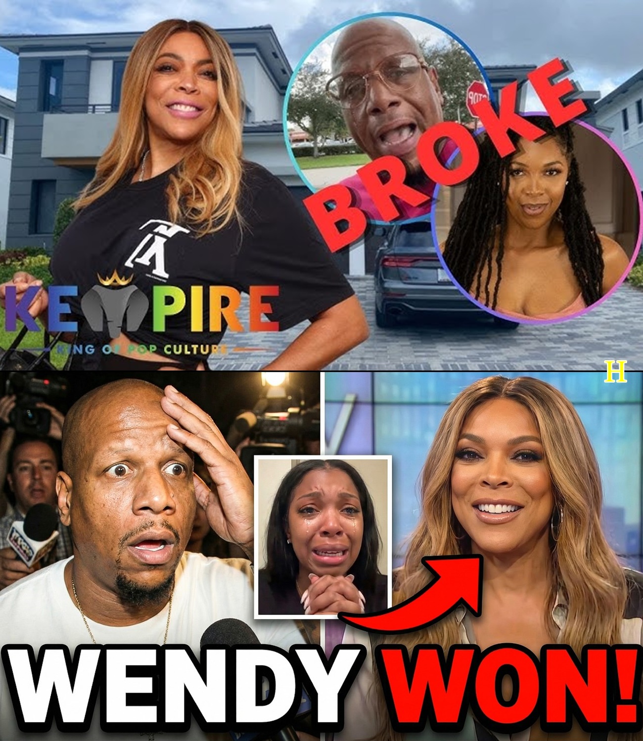 Kevin Hunter SHOCKED After Sharina Hudson Begs Wendy Williams For Money (Wendy Finally Returning!)