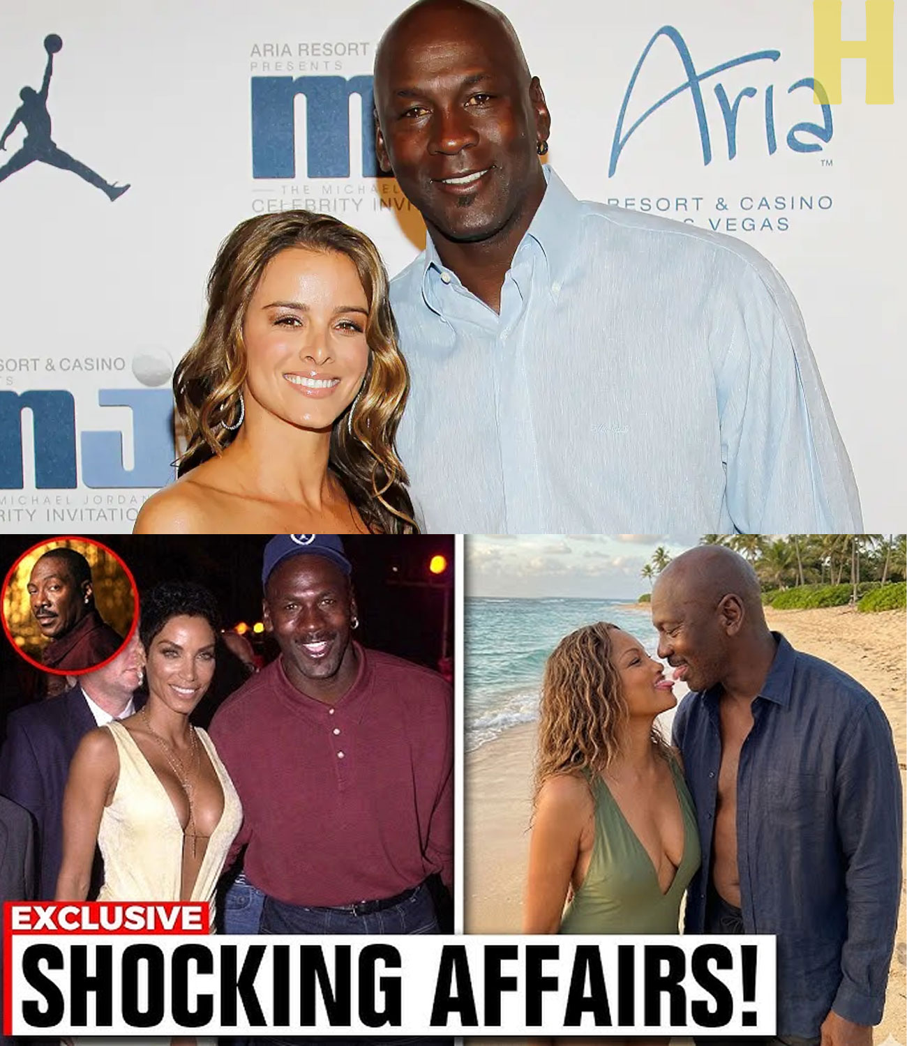 9 Celebrities MICHAEL JORDAN Dated In Secret