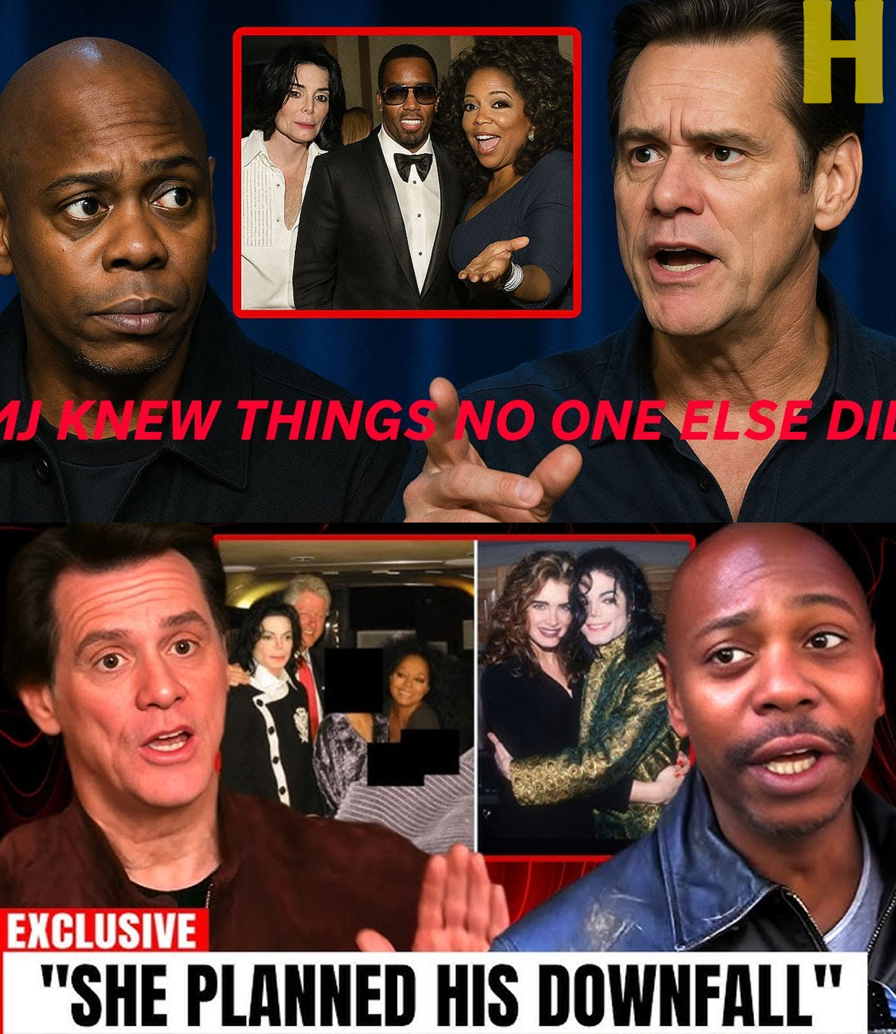 Michael Jackson’s HIDDEN Truth About Oprah EXPOSED (Dave Chappelle & Jim Carrey Speak Out)