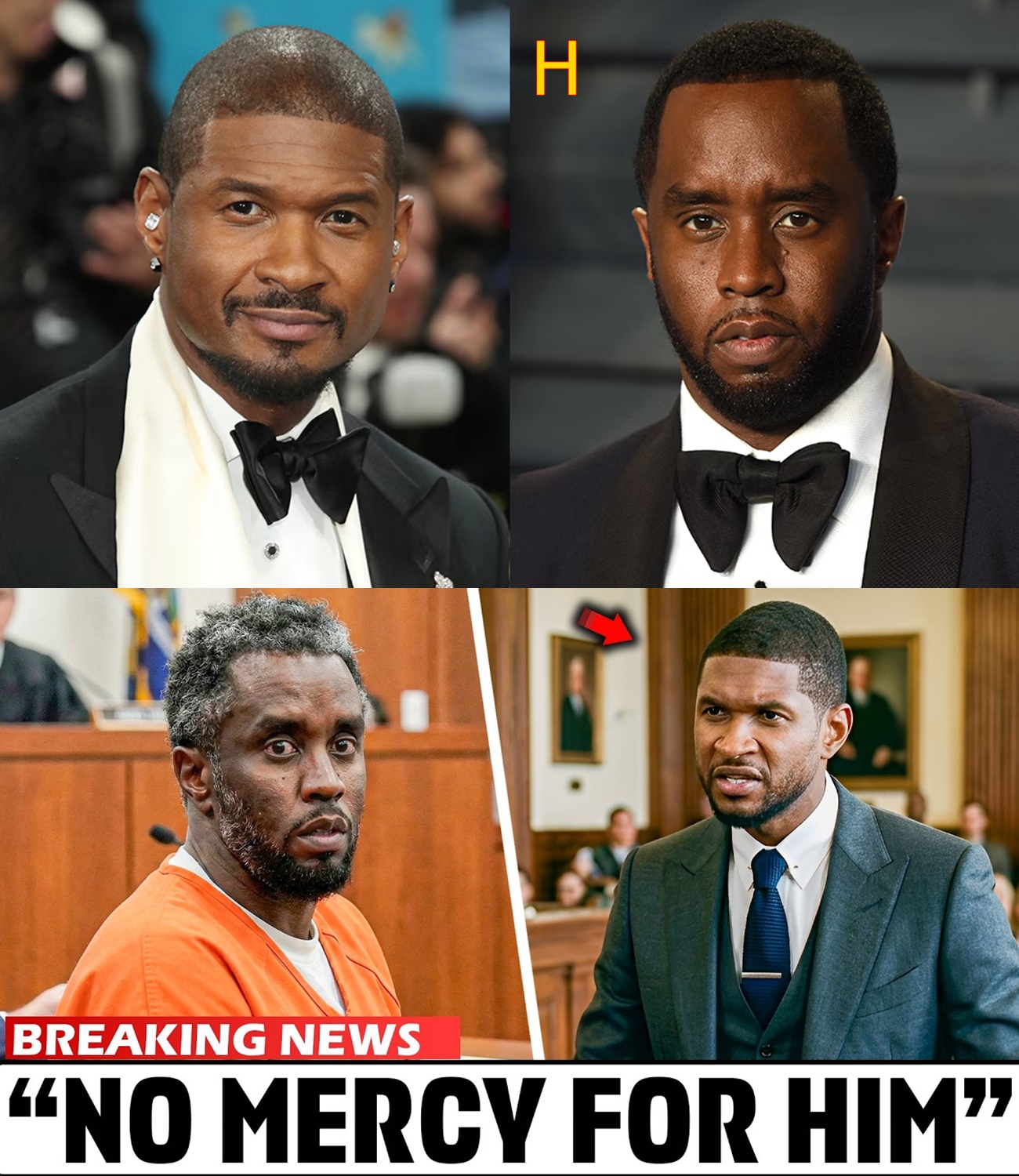 Diddy Faces Massive Backlash After Usher Allegedly Reveals Disturbing Stories From His Early Years
