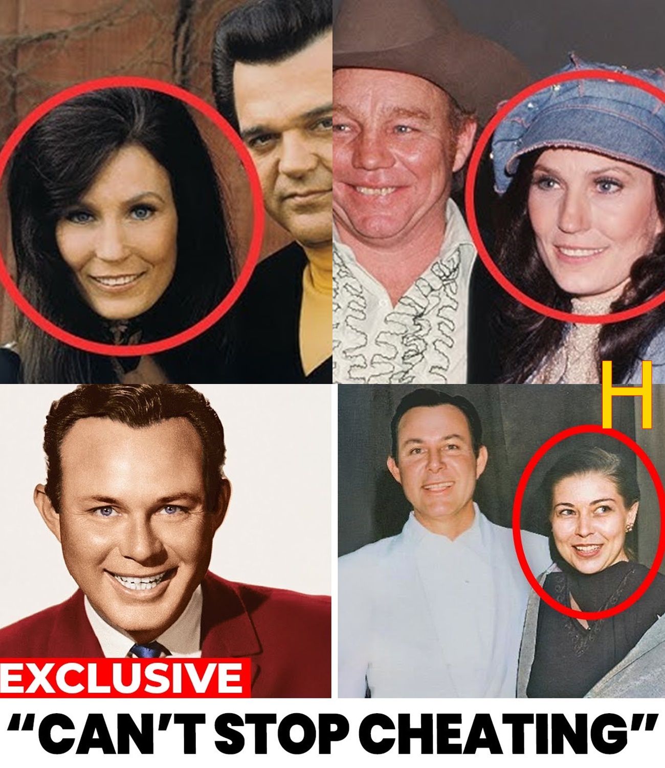 20 Country Singers Who Couldn’t Stop Cheating