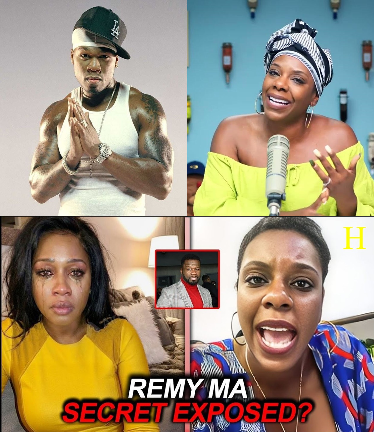 Tasha K Nukes Hip Hop — 50 Cent Allegedly the Real Father in Remy Ma Bombshell!