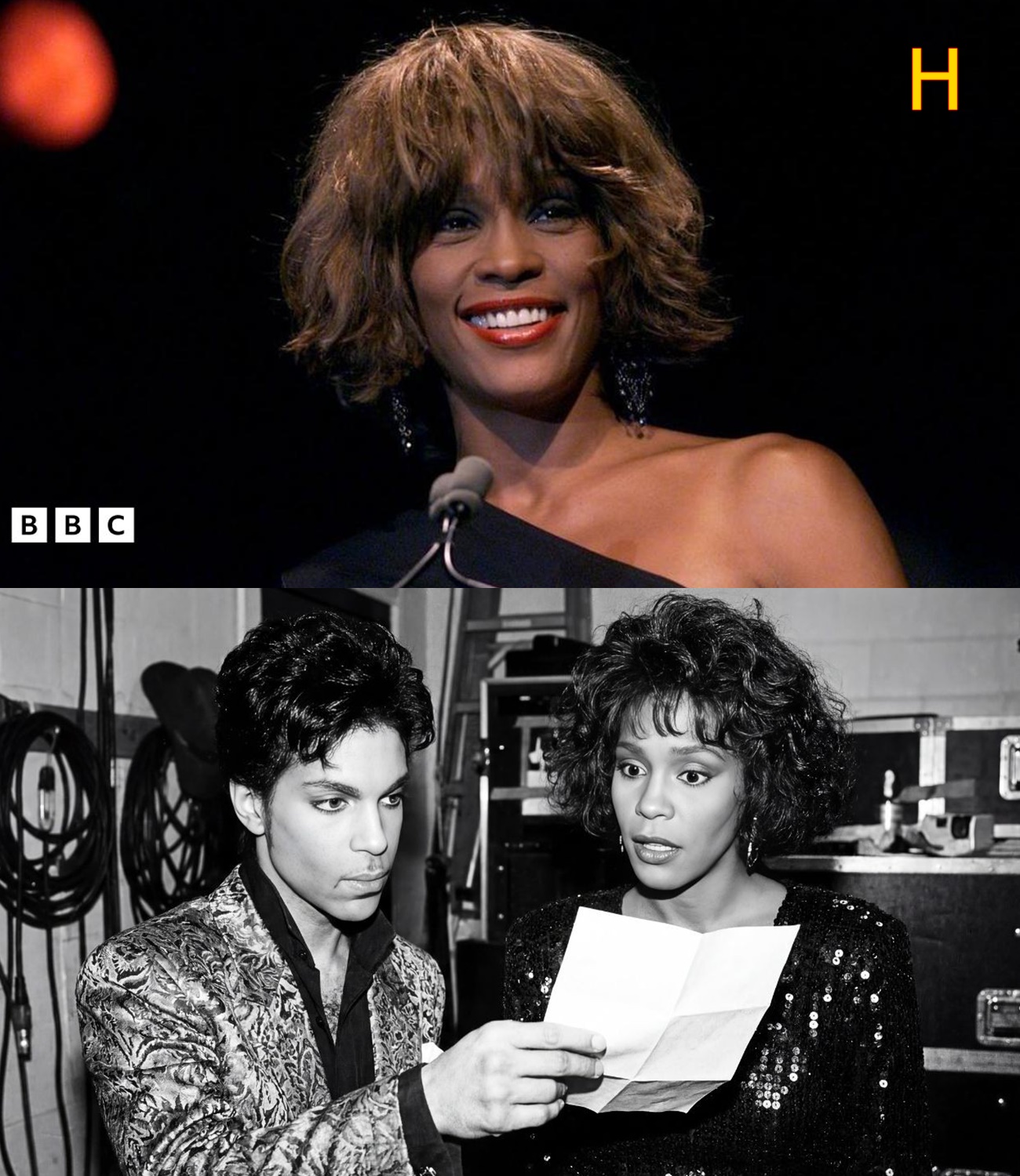 Prince Handed Whitney Houston This Paper Backstage What’s Written on It SAVED 50,000 Artists