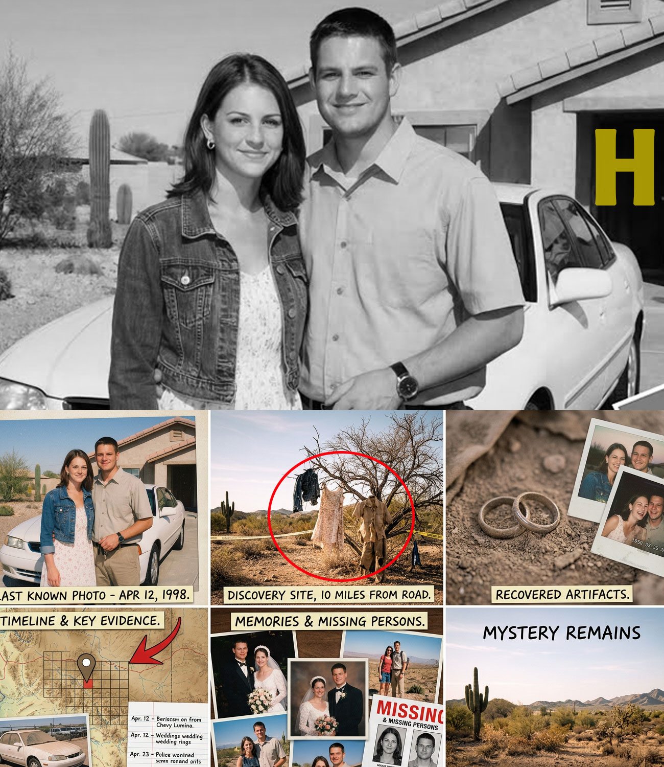 A Newlywed Couple Vanished in the Arizona Desert in 1998 — 27 Years Later, Investigators Found This.