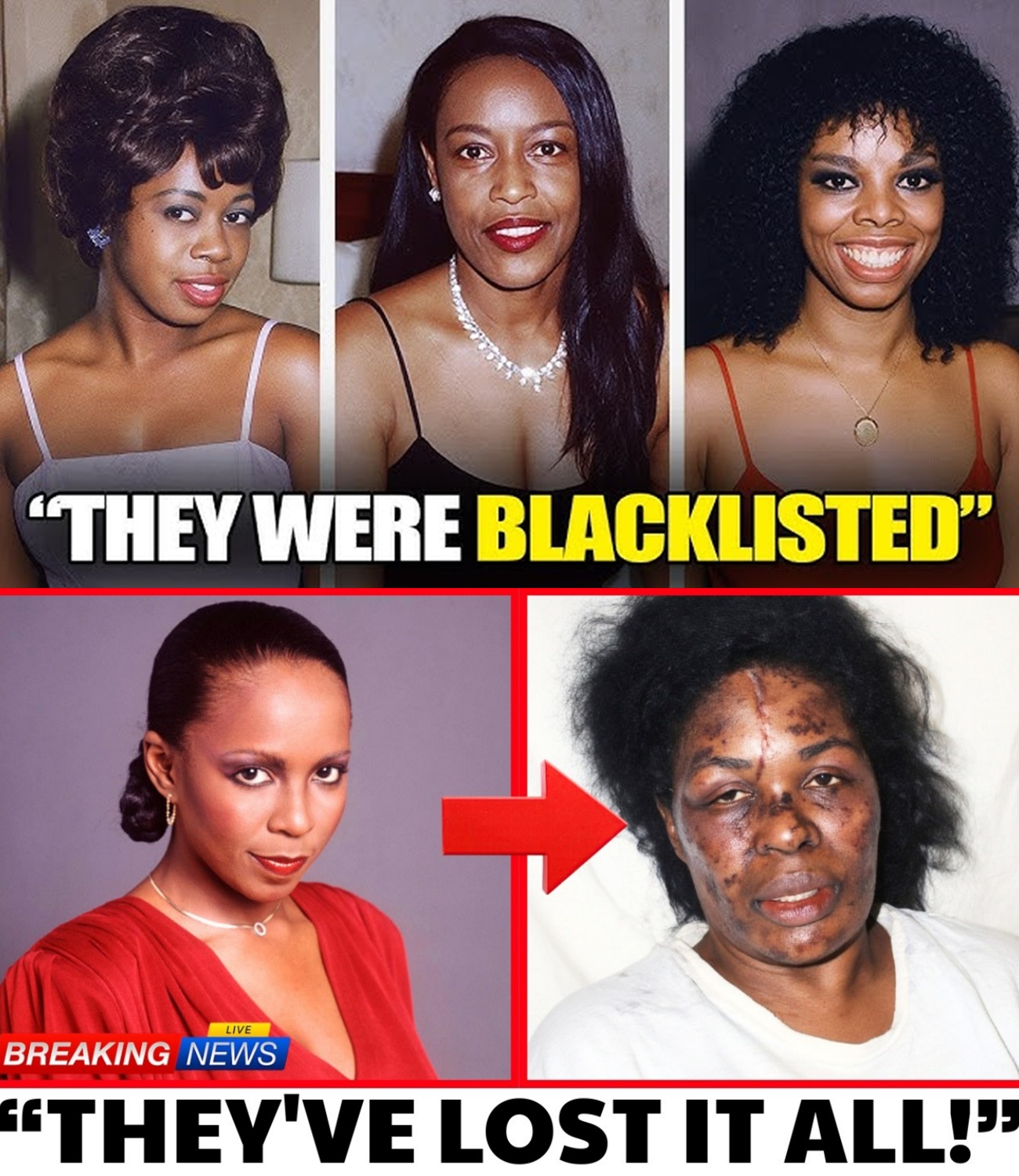 21 Black R&B Legends Who Tragically Lost Their Looks