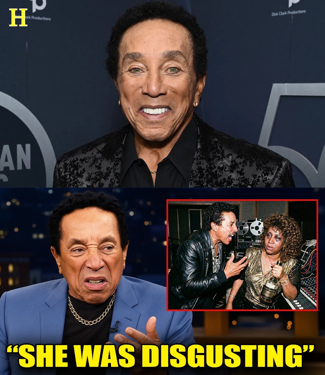 Smokey Robinson Names the 8 Drunkest Artists He Hated Working With