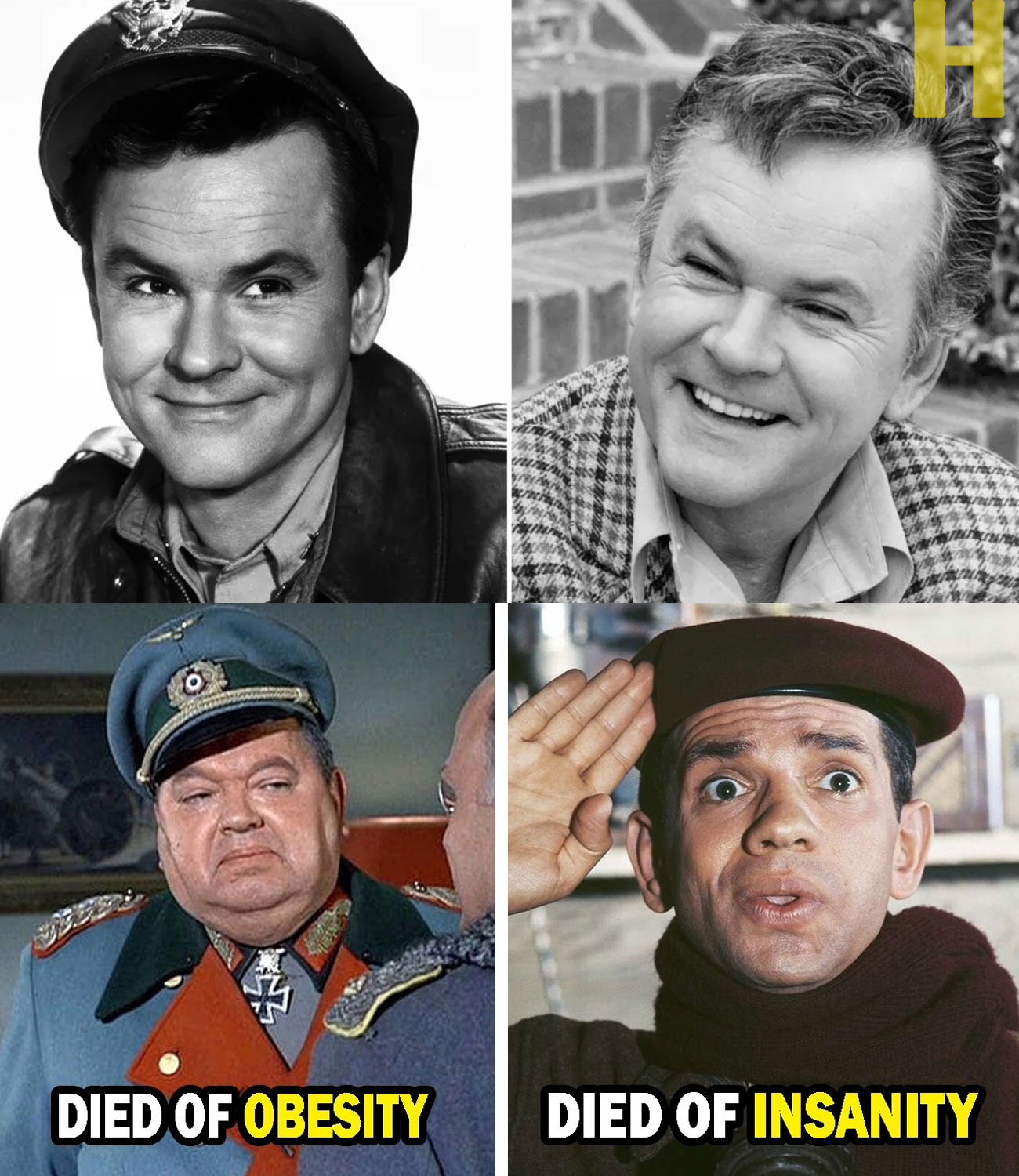 Hogan’s Heroes 1965 Cast THEN AND NOW, All cast died tragically!