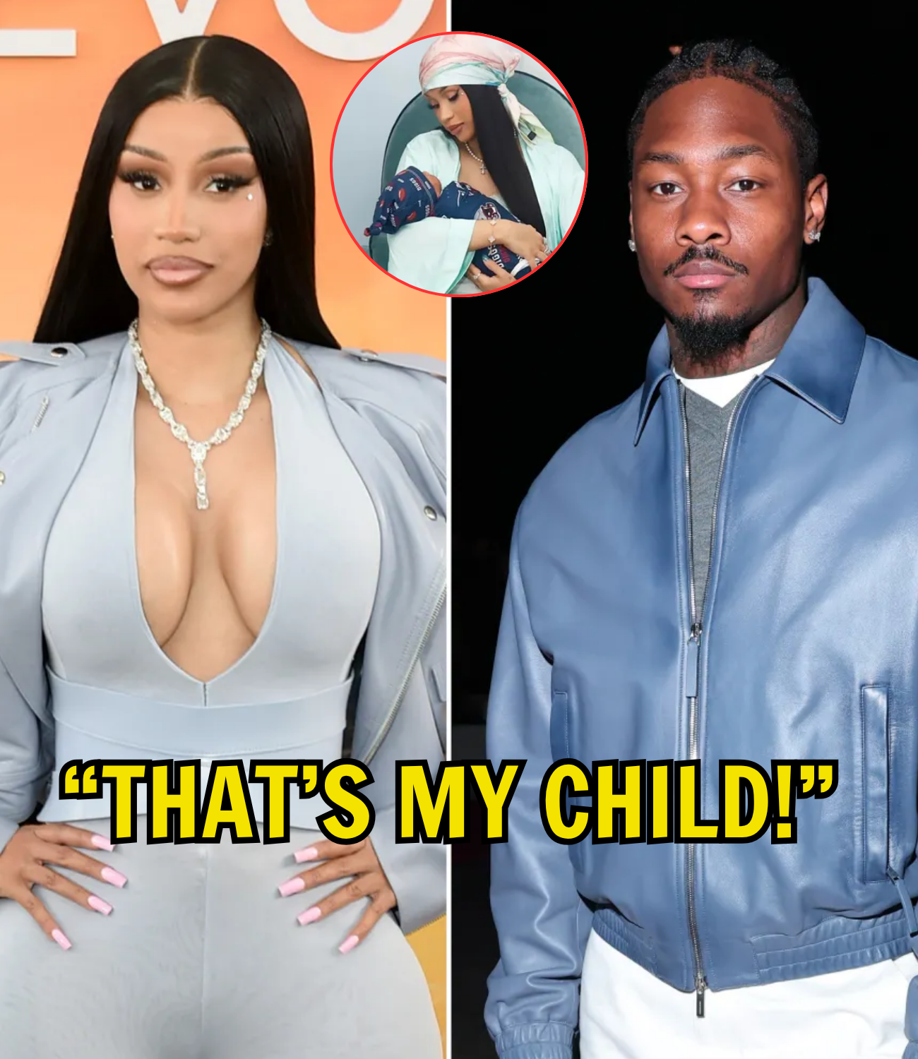 Cardi B ERUPTS ON Stefon Diggs — THIS IS MY CHILD! His Mom Demands the Baby BACK