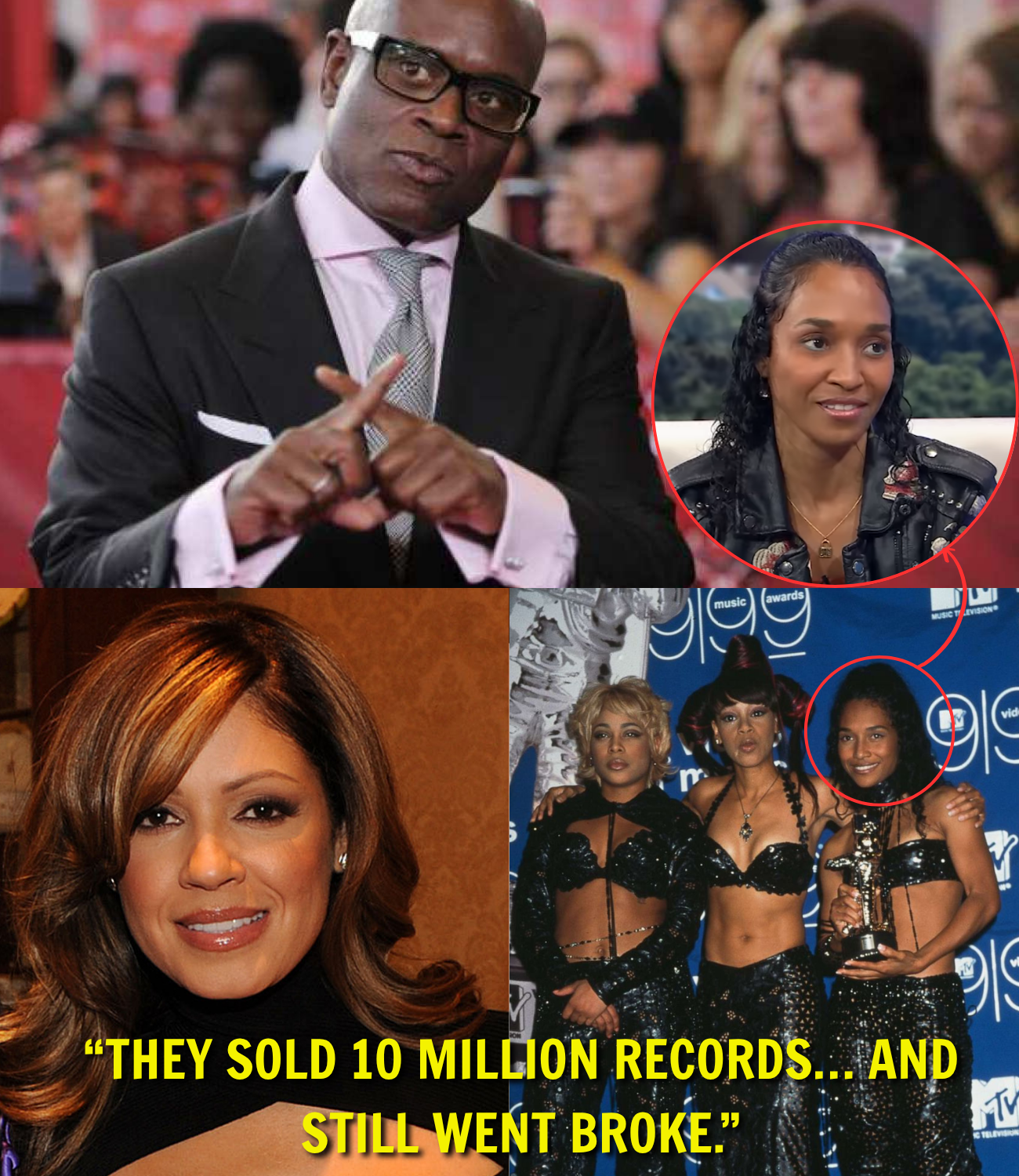 The MESSY DRAMA Between Pebbles & La Reid TLC’S Chilli